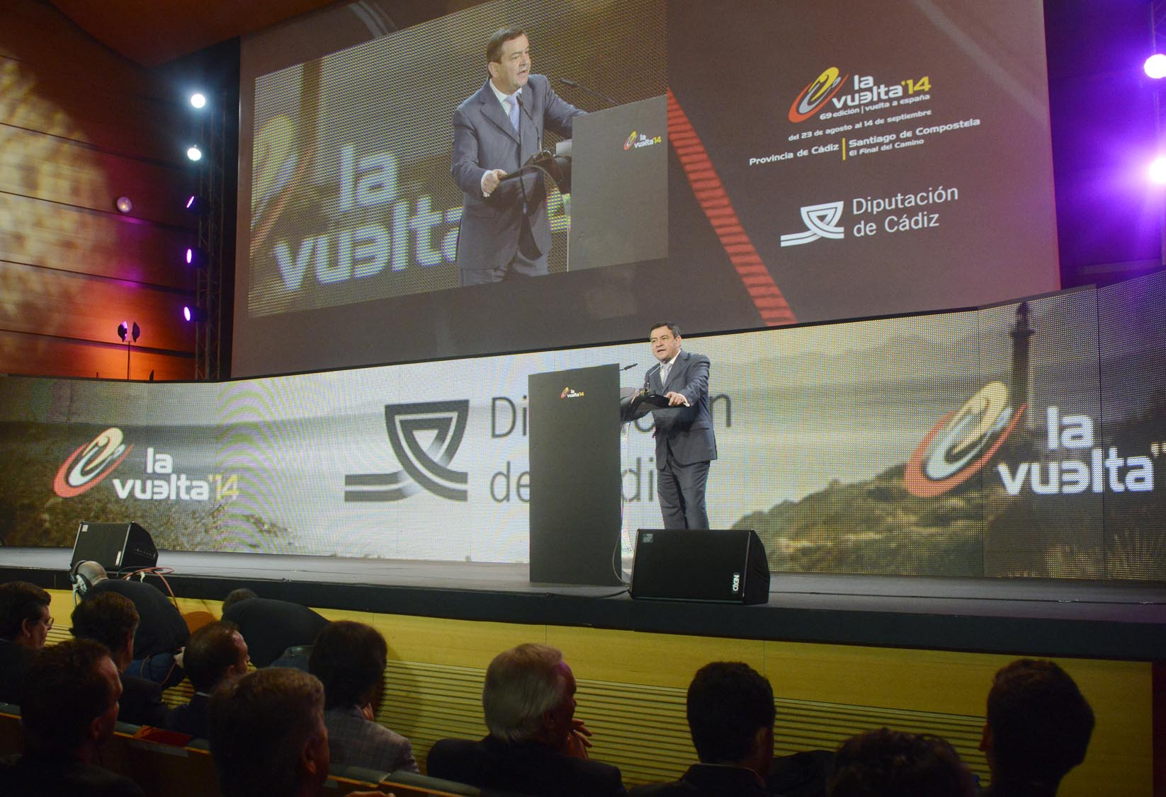 Presentación Vuelta a España Loaiza en gala