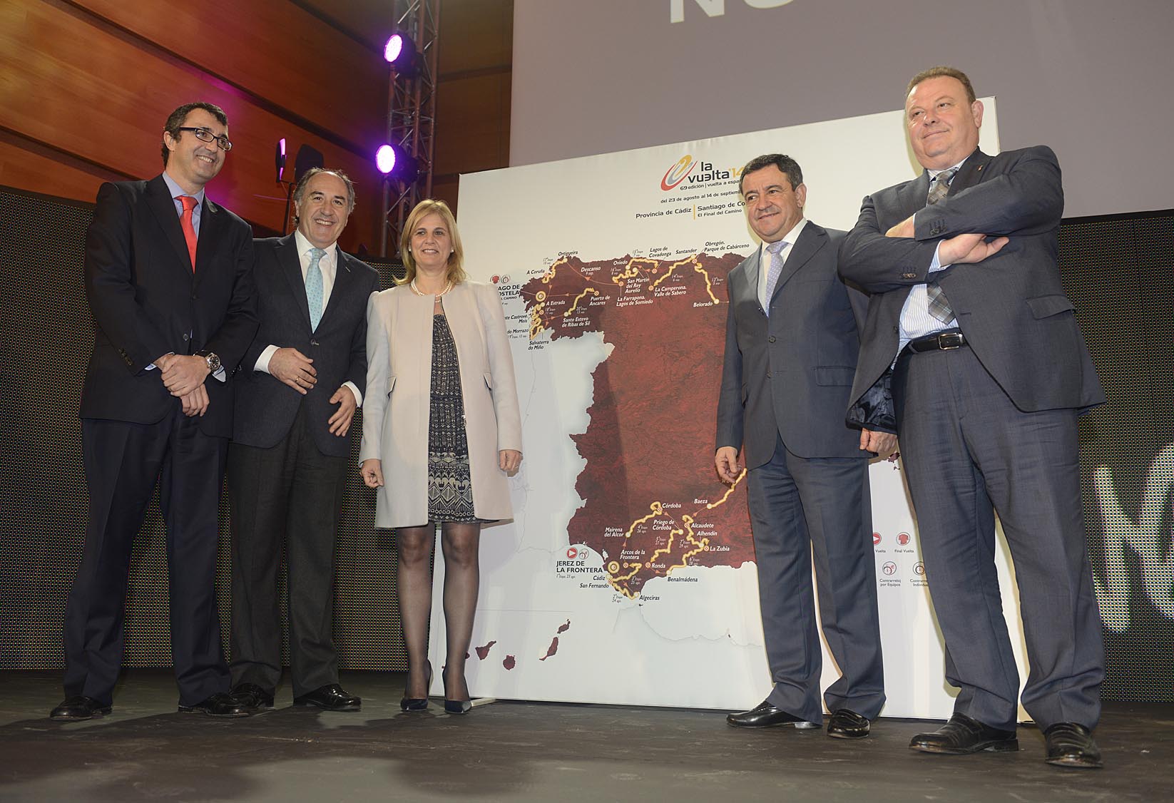 Presentación Vuelta a España alcaldes