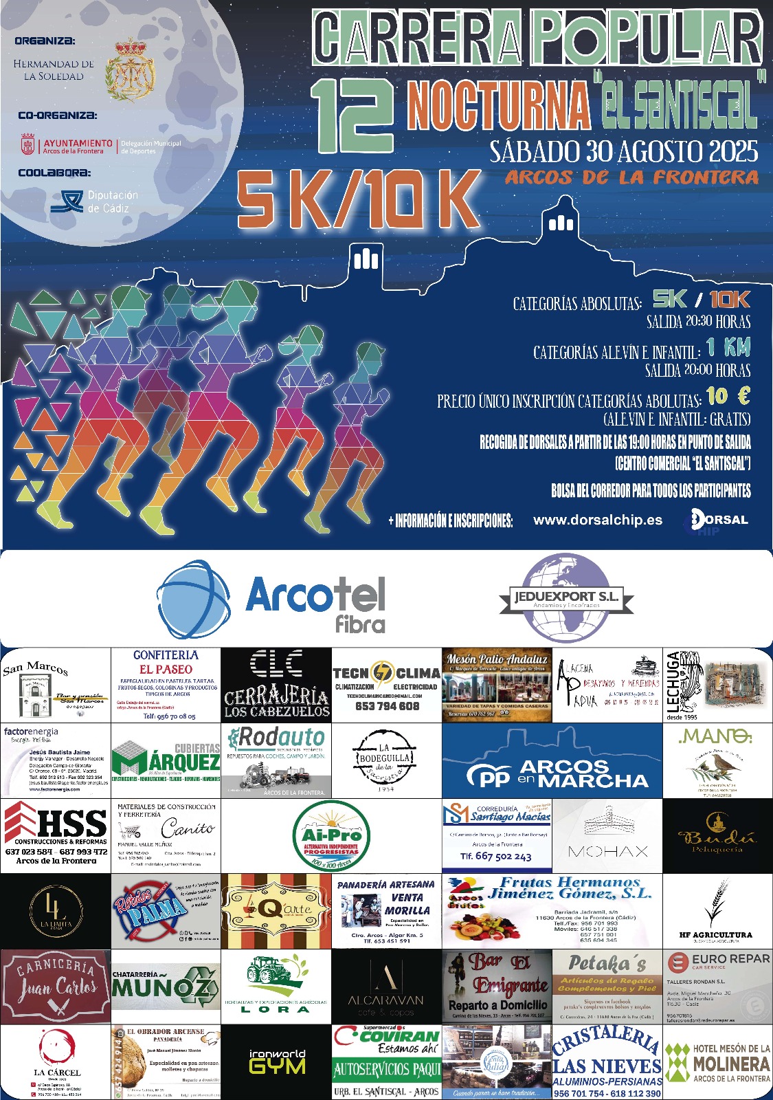 8.- 30 AGOSTO 2025 - 12 CARRERA POPULAR NOCTURNA EL SANTISCAL