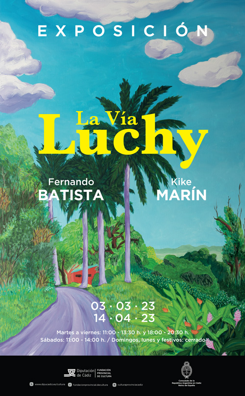 Cartelón Vía Luchy