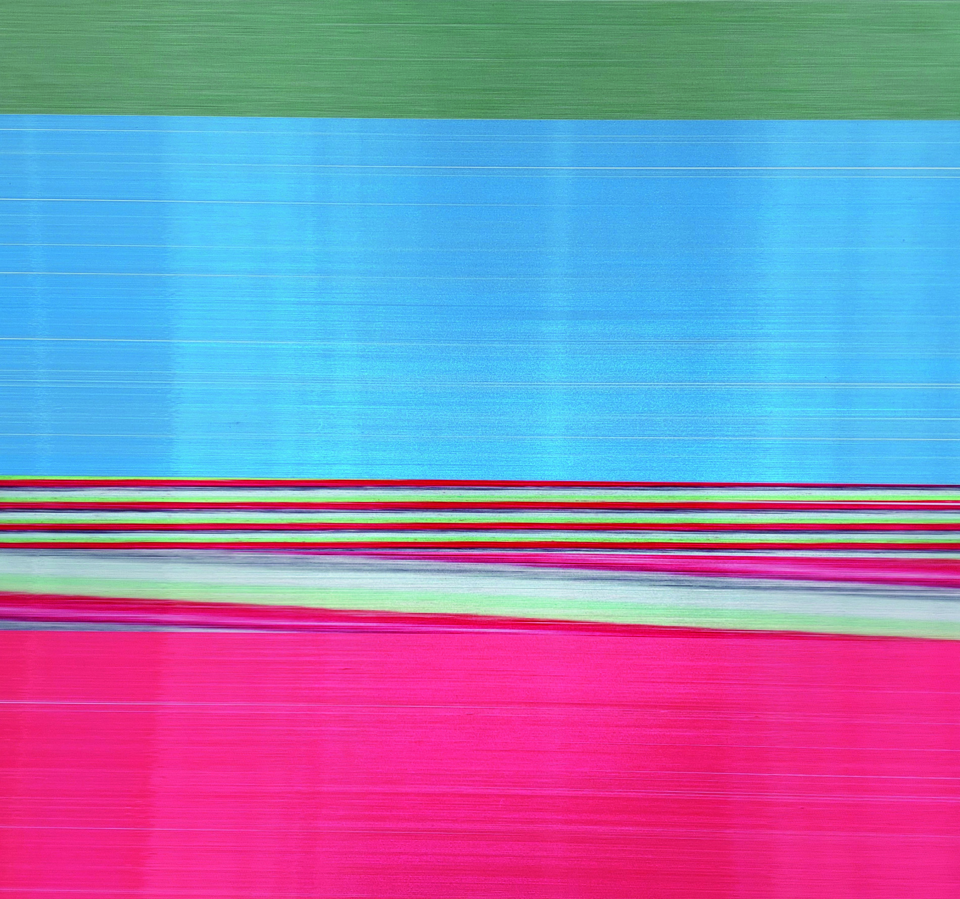 Paisaje Azul y rojo_61 x 56,5 cm