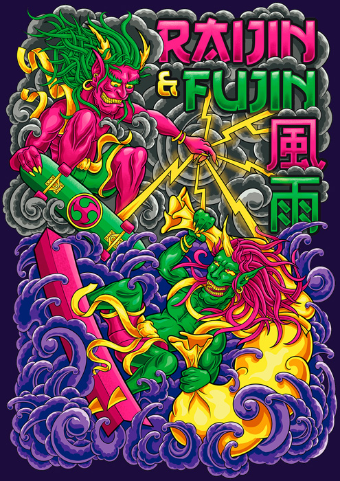 Raijin and Fujin