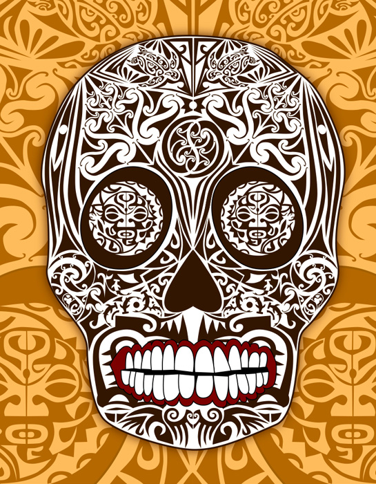 Calavera maorí