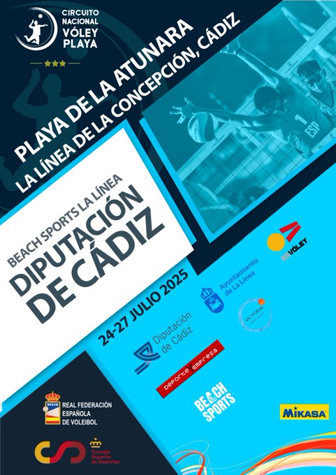 7.- 24-27 JULIO 2025 - CIRCUITO NACIONAL VOLEY PLAYA