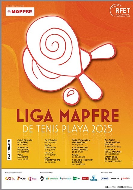 8.- 8 al 10 AGOST O2025 - LIGA MAPFRE TENIS DE PLAYA