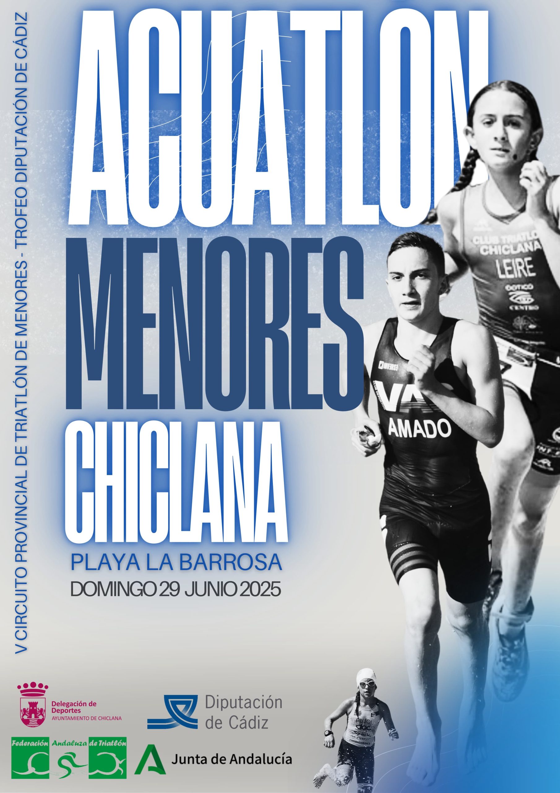 6.- 29 JUNIO 2025 - XII ACUATLÓN DE MENORES PLAYA DE CHICLANA
