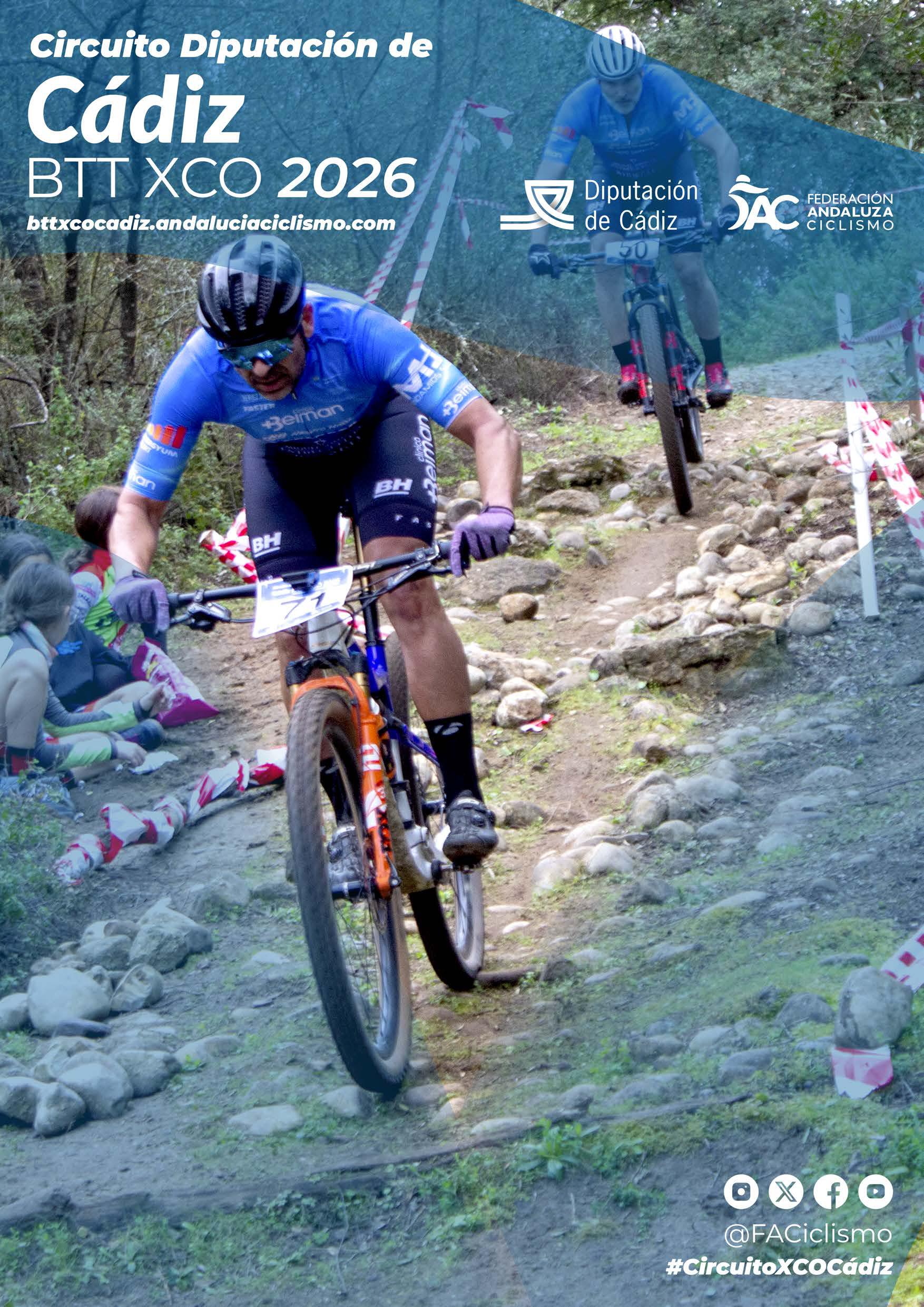 CARTEL CIRCUITO DIPUTACIÓN DE CÁDIZ XCO 2026