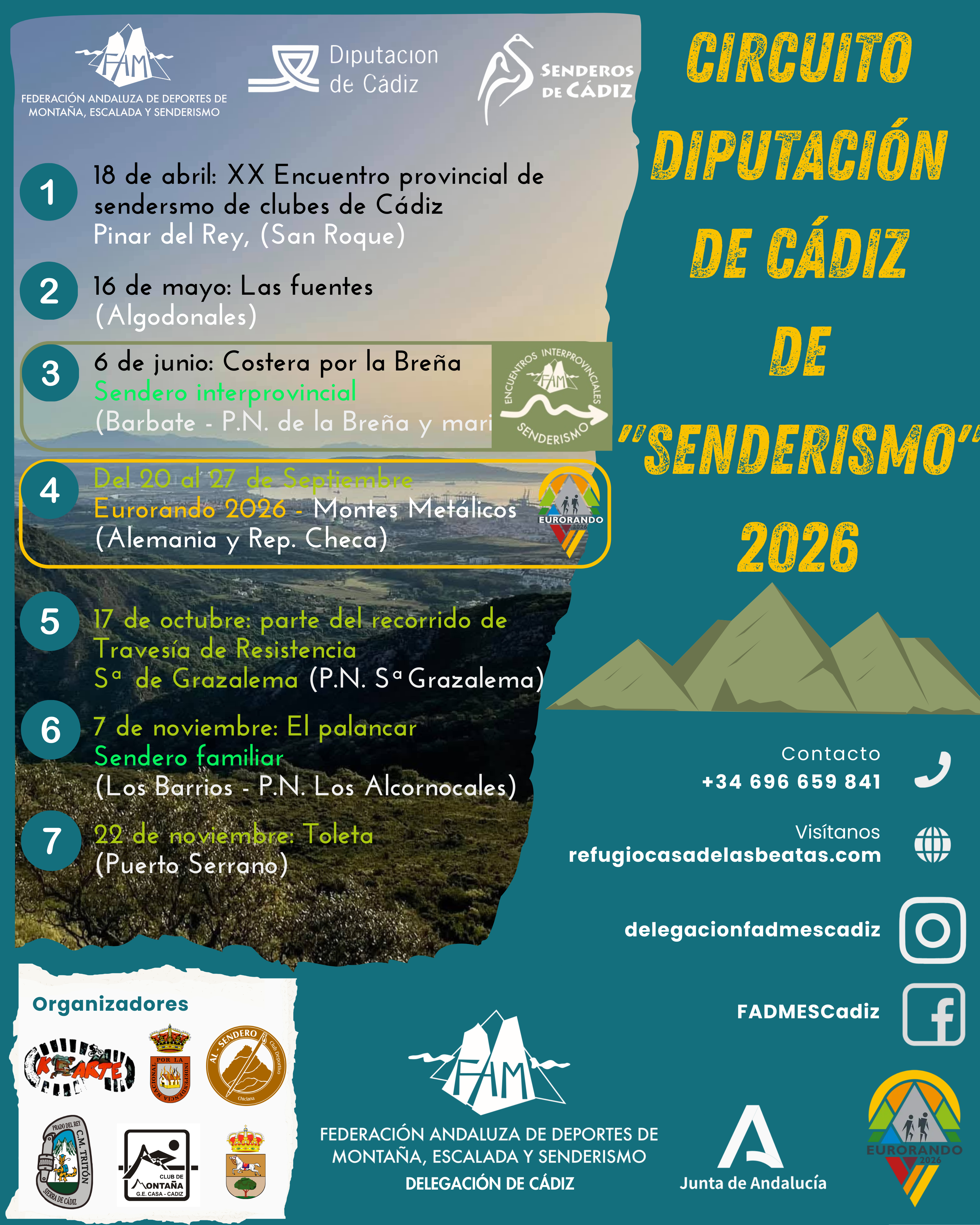 BUENO Cartel Circuito Diputación Senderismo FADMES Cádiz (vert) v2 BUENO Cartel Circuito Diputación Senderismo FADMES Cádiz (vert) v2