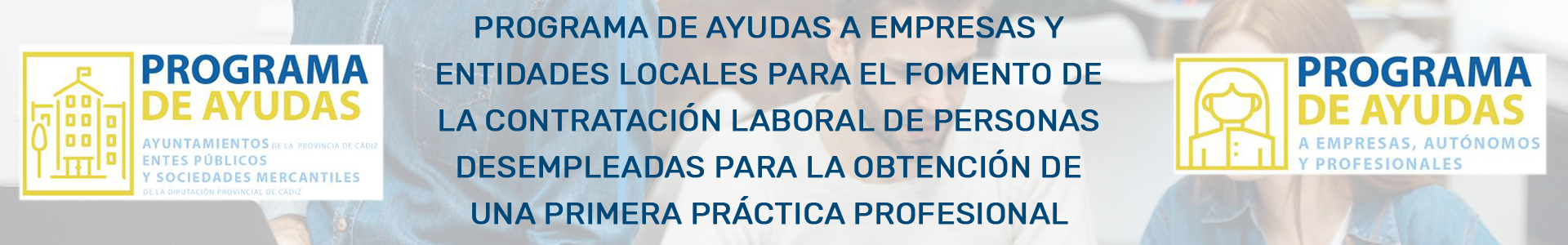 Programa Ayudas a Empresas y Entidades Locales - Primera Práctica Profesional