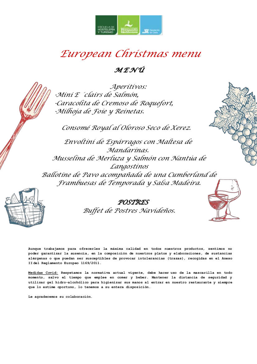 Menu European Christnas 2 de diciembre-1