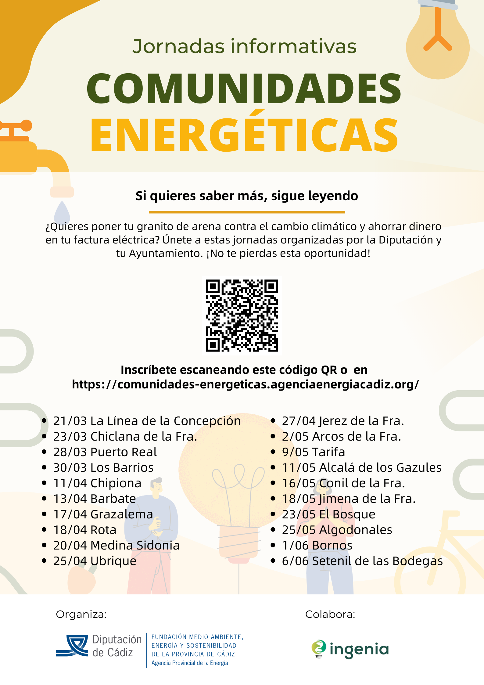 Cartel jornadas energéticas