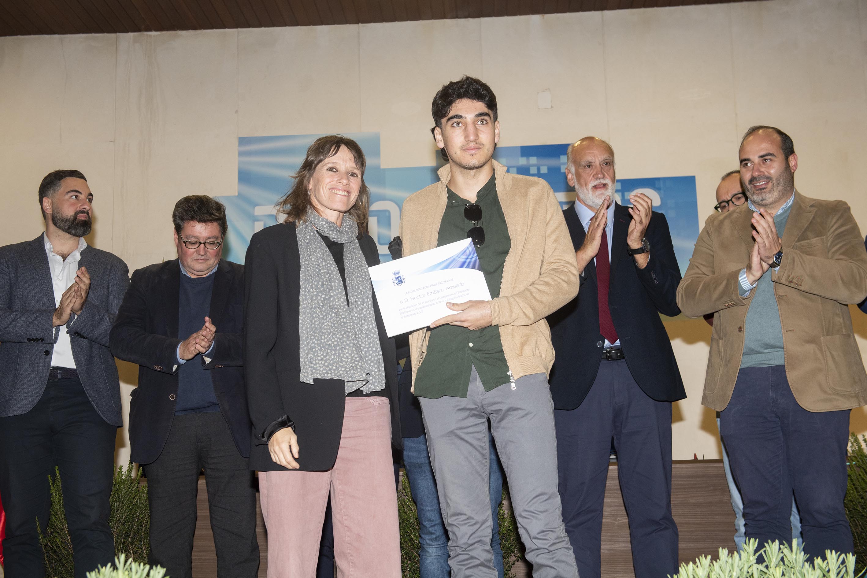 Gala deportistas_premio a Hector Emiliano Amuedo_Sanlucar