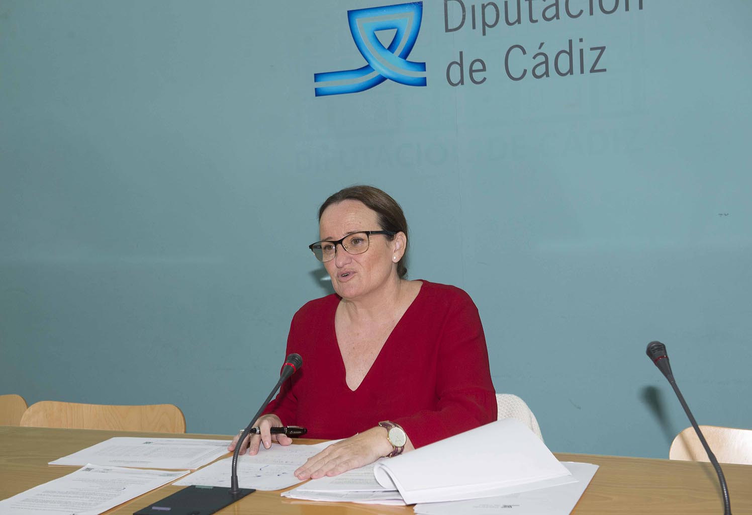 Encarnación Niño explica el plan de carreteras