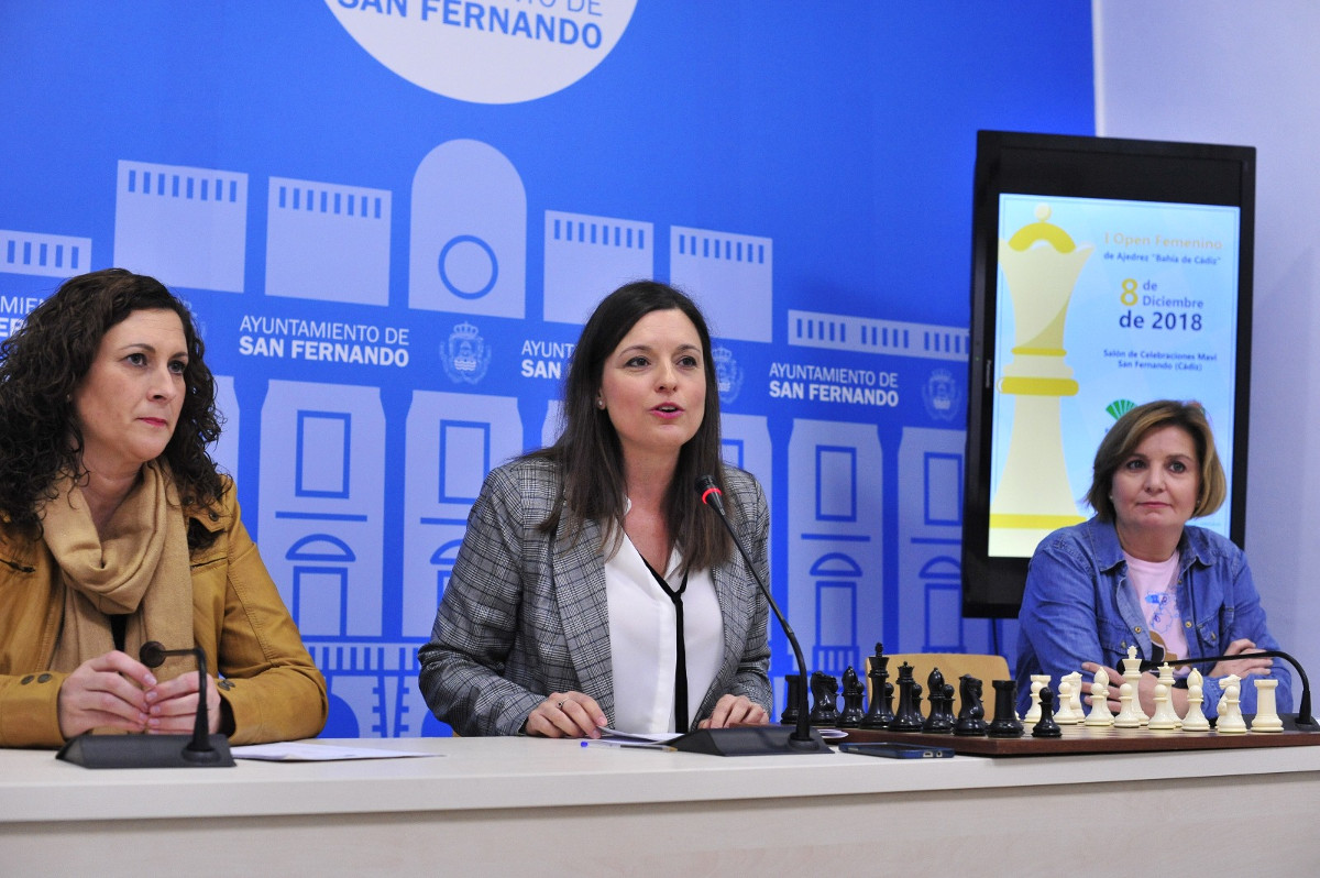 La Diputación apoya el I Open Femenino de Ajedrez 'Bahía de Cádiz'