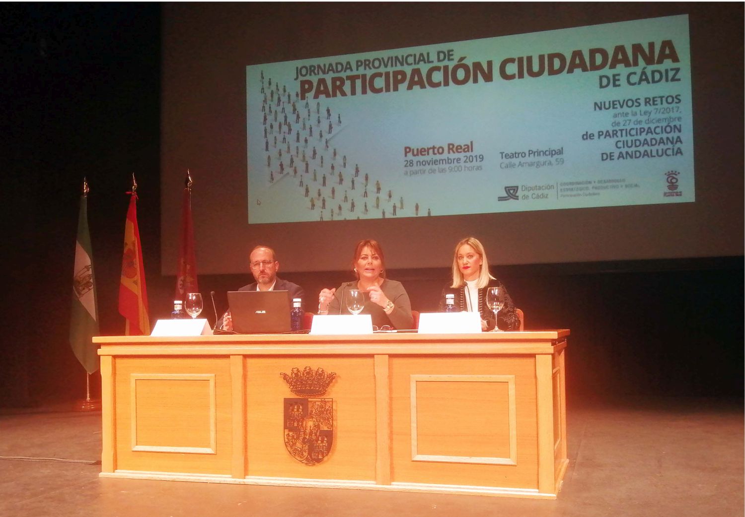 Jornada de participacion ciudadana en Puerto Real