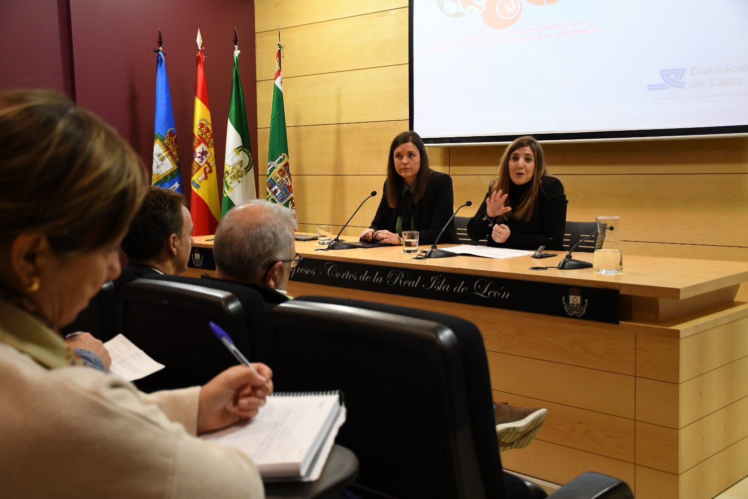 Irene Garcia interviene en jornada sobre adicciones