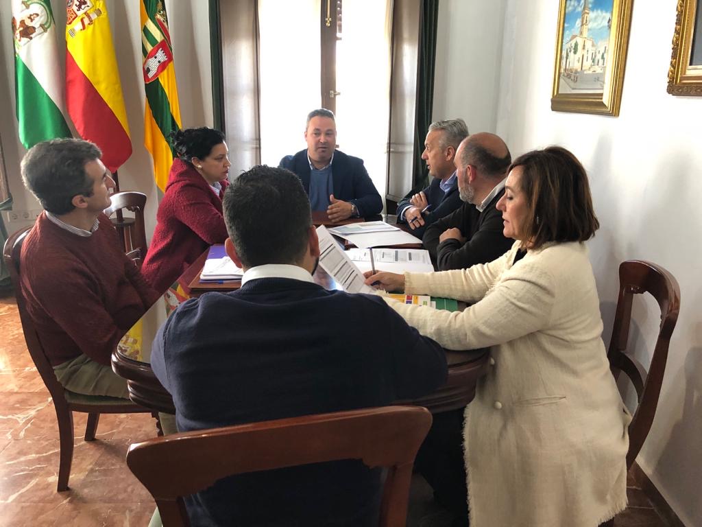 Reunión en el Ayuntamiento de Paterna