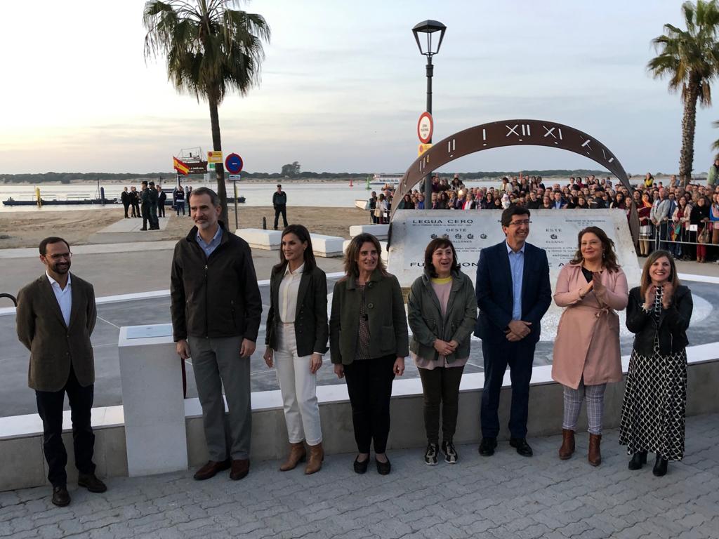 recepcion a los Reyes en Sanlucar