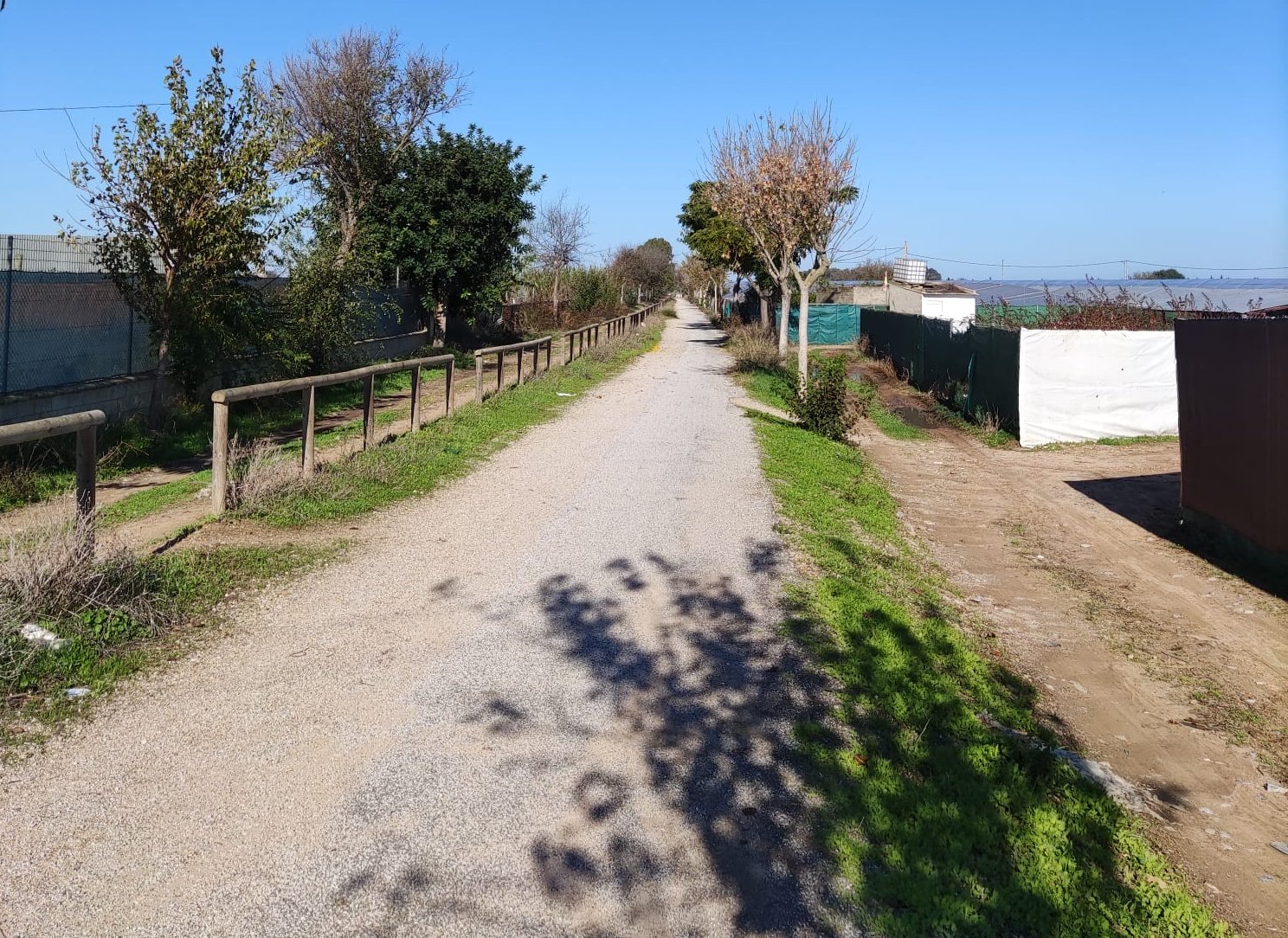 Vía verde en Chipiona