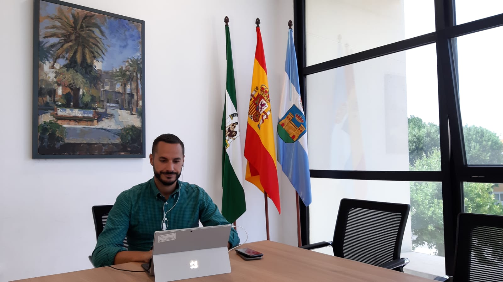 Mario Fdez participa en la asamblea