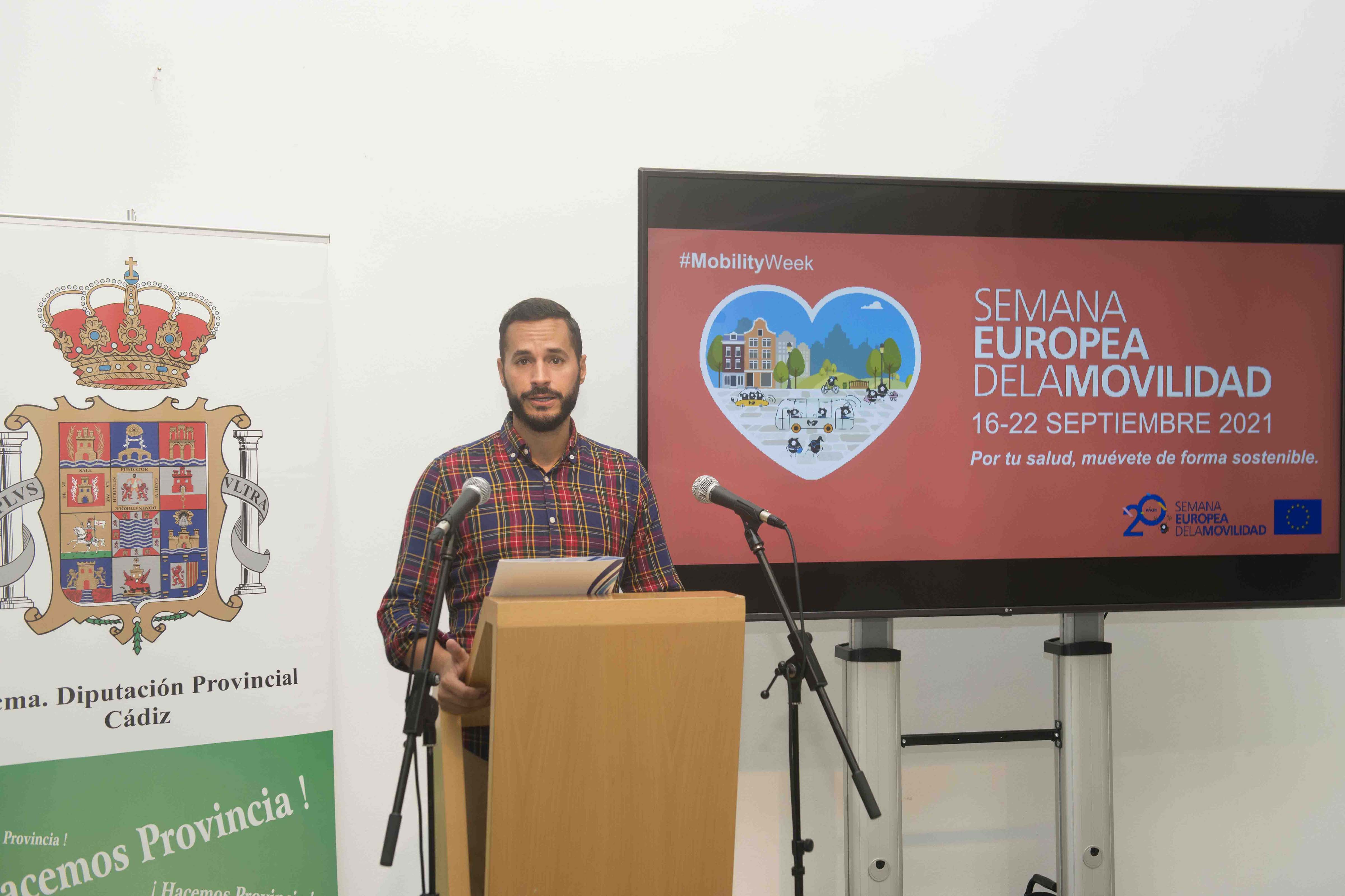 Mario Fernandez presenta el programa de la Semana Europea de la Movilidad