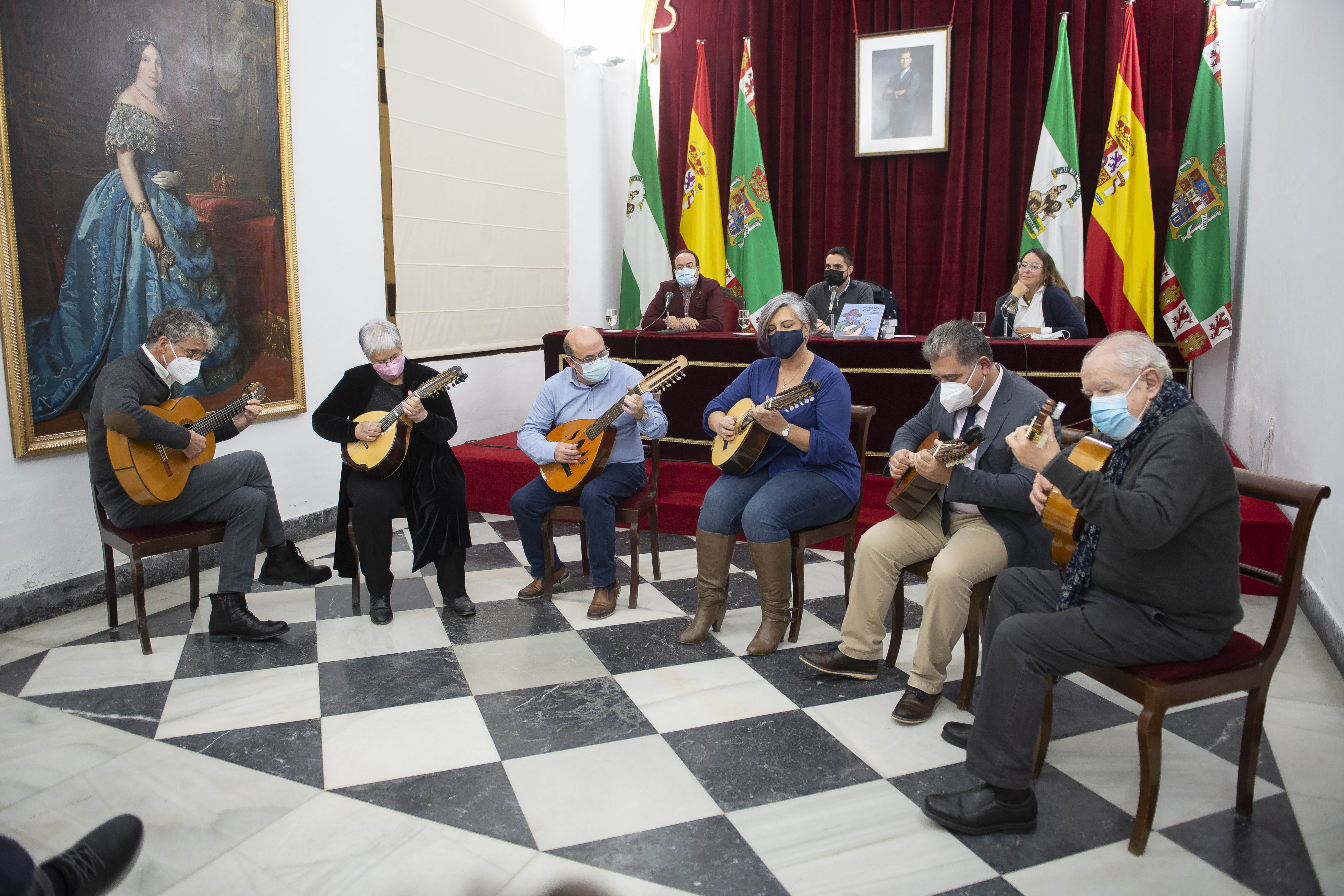 Músicos libro Cañamaque