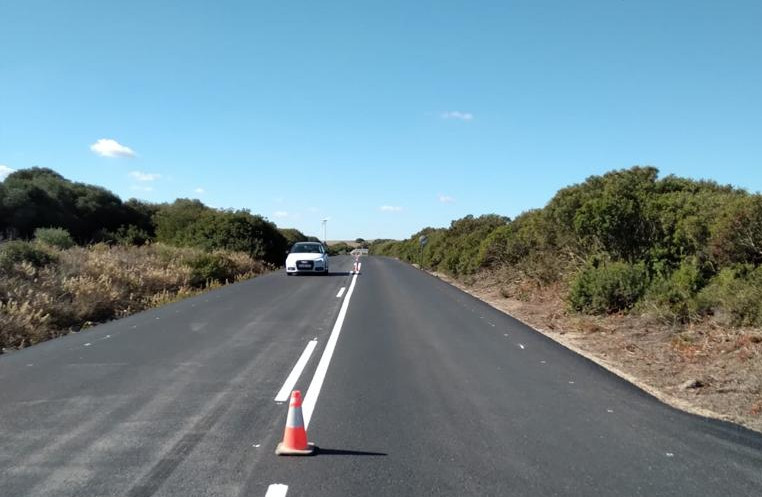 carretera del Pedroso_en La Janda_reparada