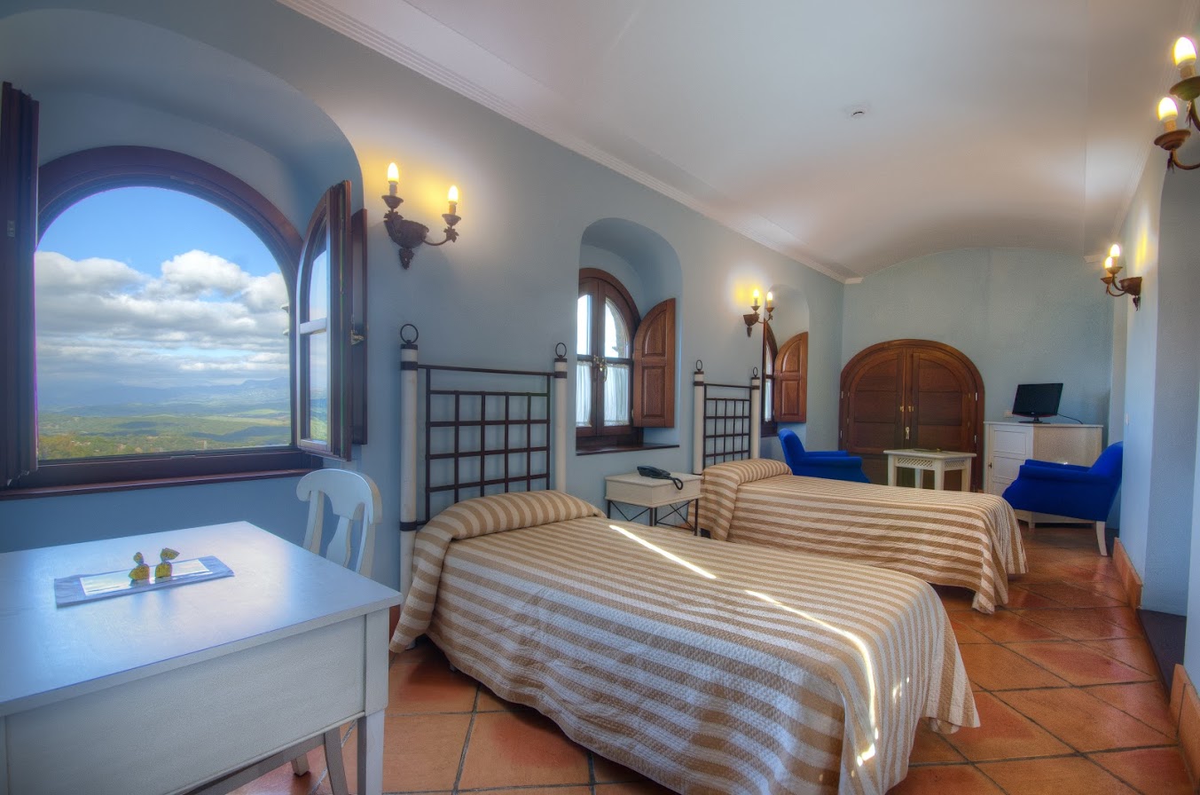 habitacion del castillo de Castellar
