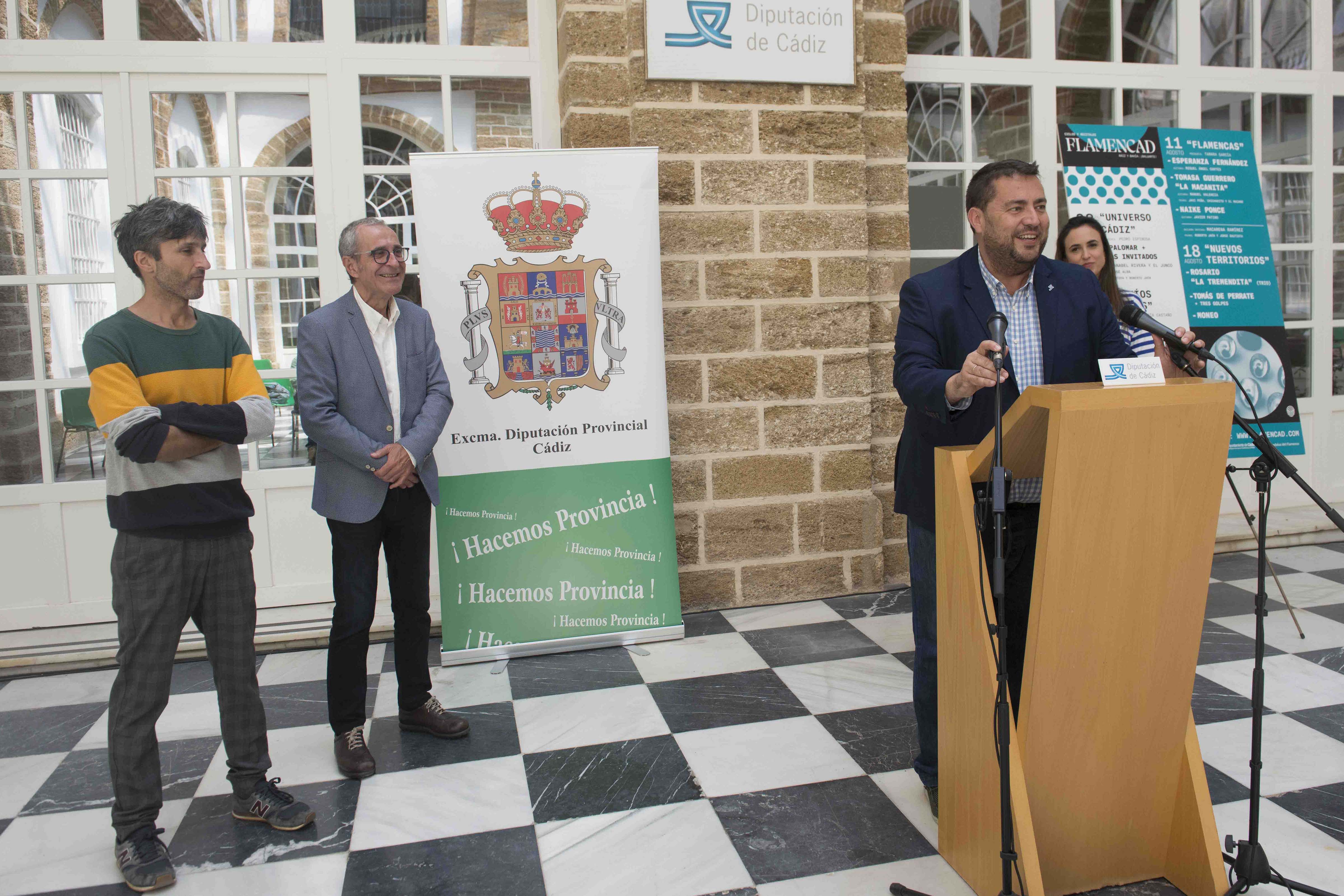 Jaime Armario, en la presentación de Flamencad