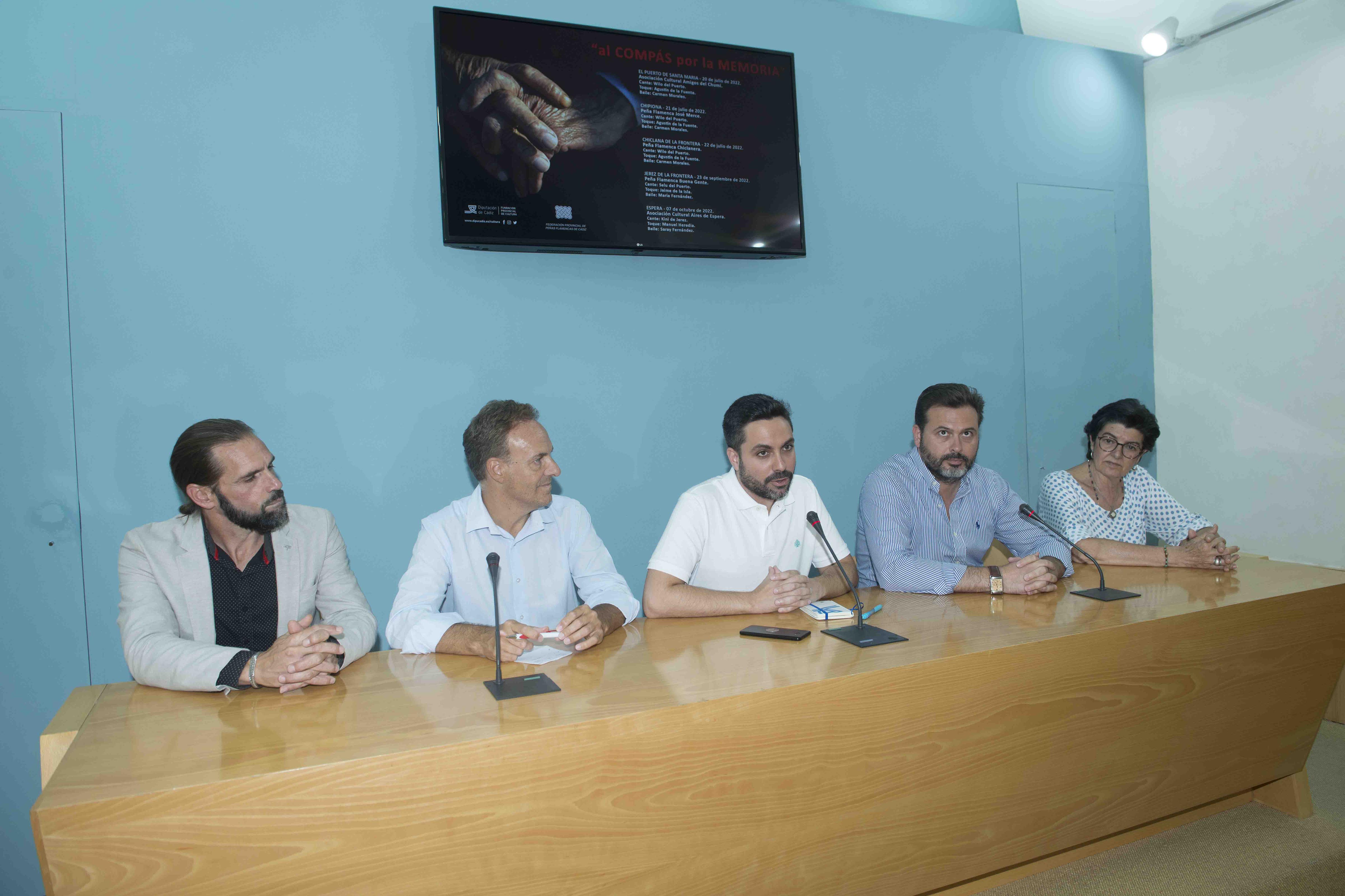 Presentación del programa Al compás por la memoria