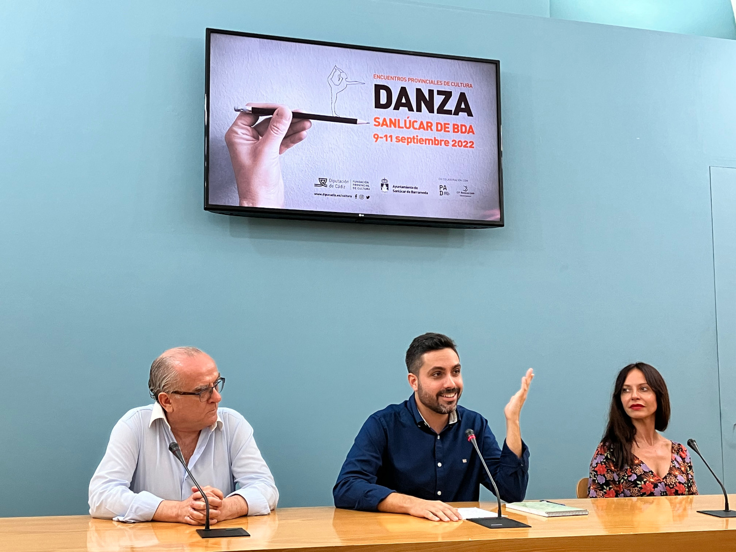 Encuentros de danza_presentacion en rueda de prensa