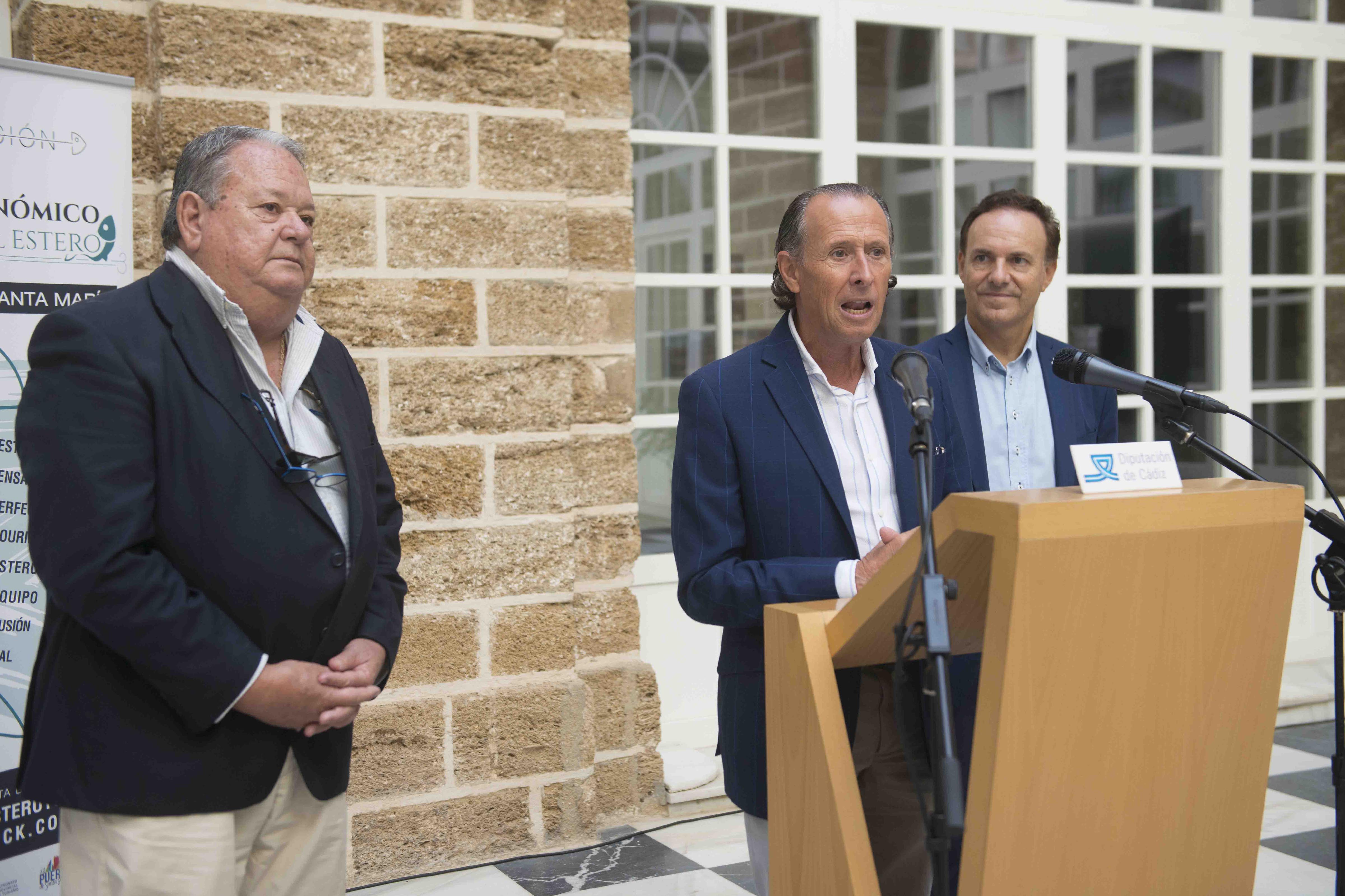 José María Román, en la presentación del Encuentro de la Sal y el Estero