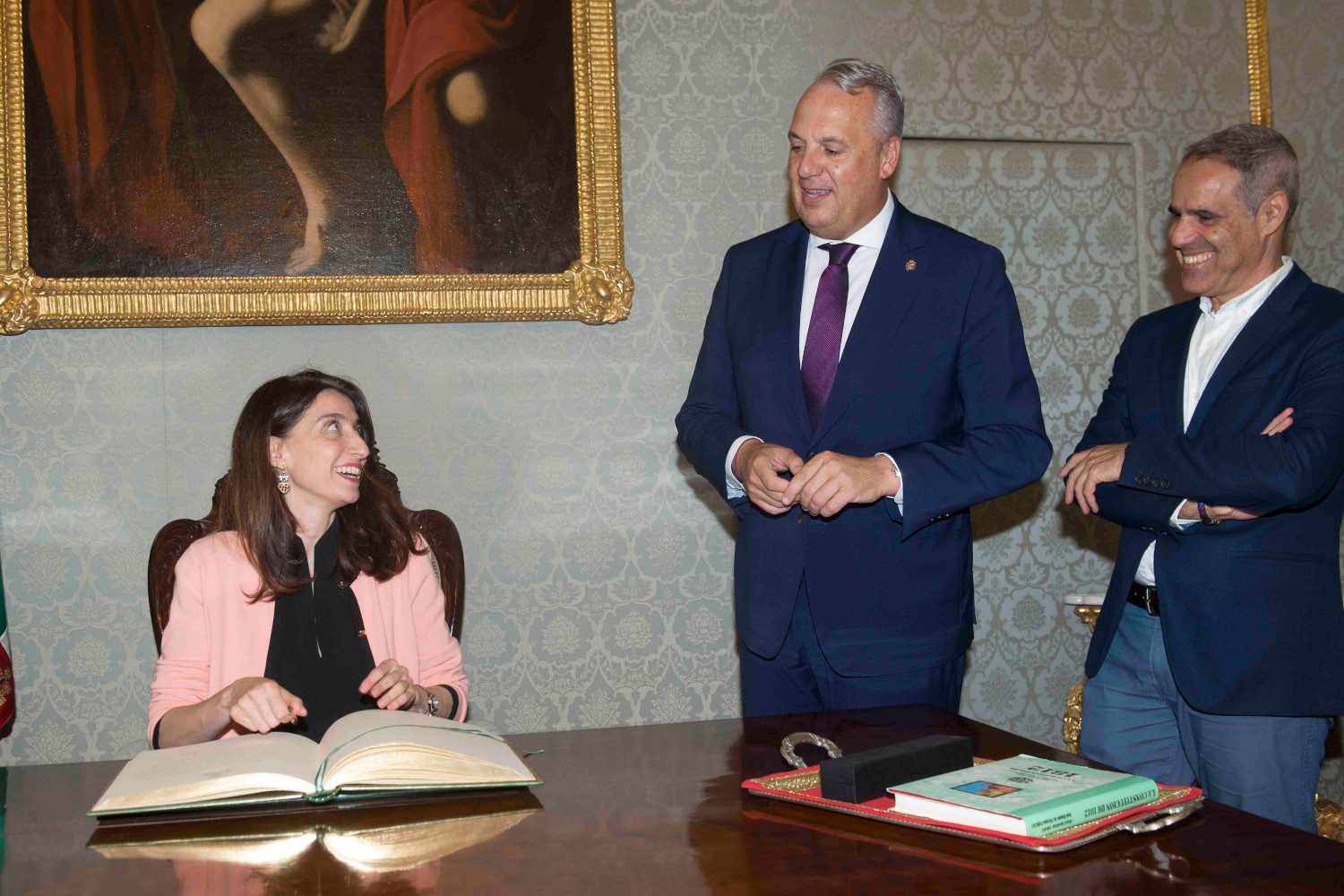Ministra de Justicia en Diputacion 2