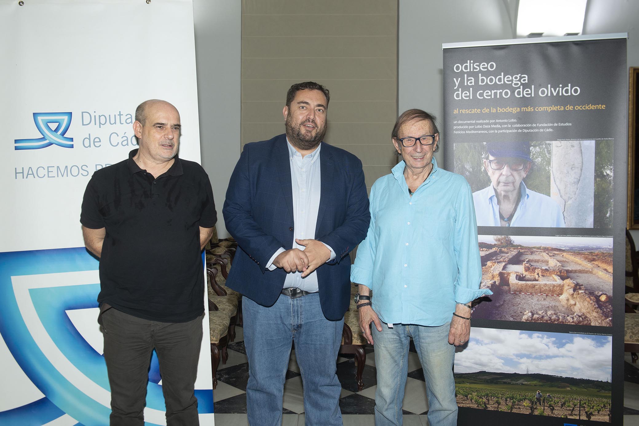 Antonio Lobo, Jaime Armario y Diego Ruiz Mata
