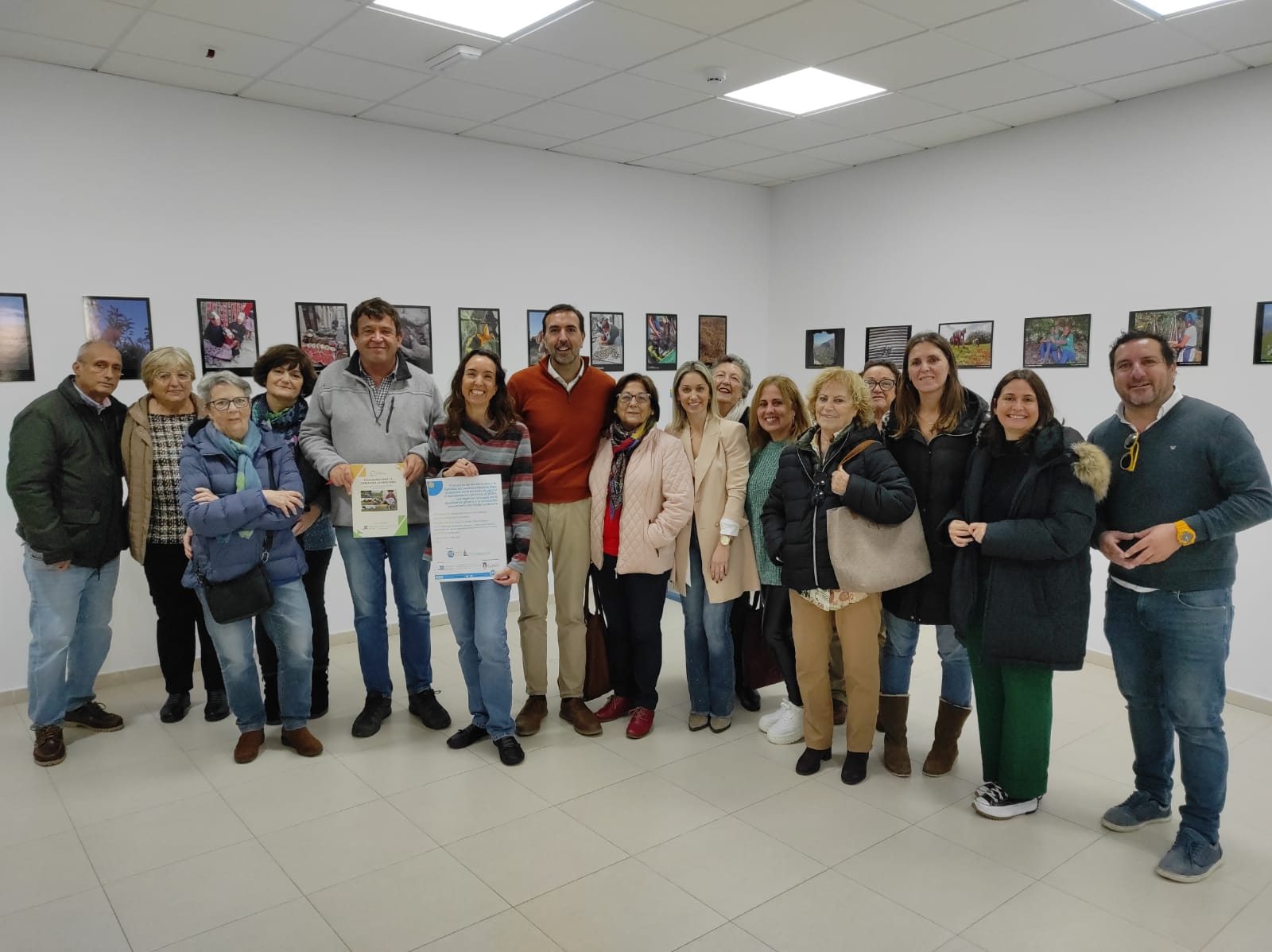 Expo en tarifa foto de grupo