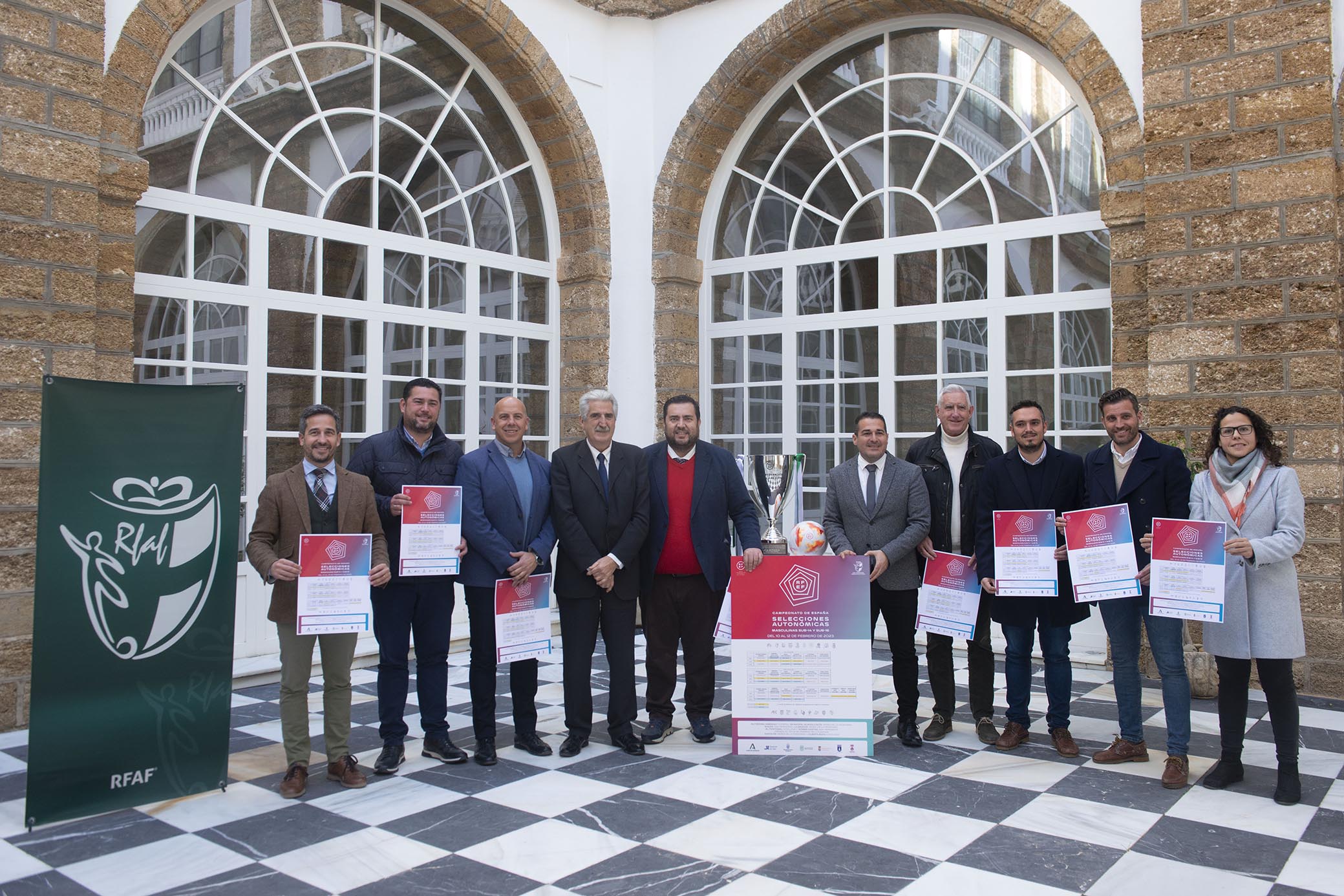 Presentacion del campeonato de futbol sub 14 y sub 16