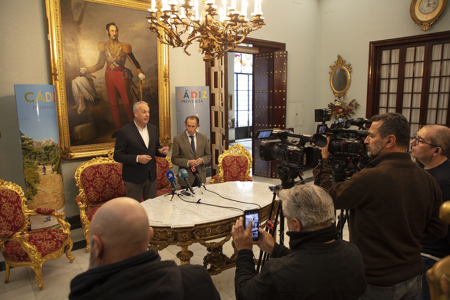 Ruiz Boix y Román en las declaraciones a los medios