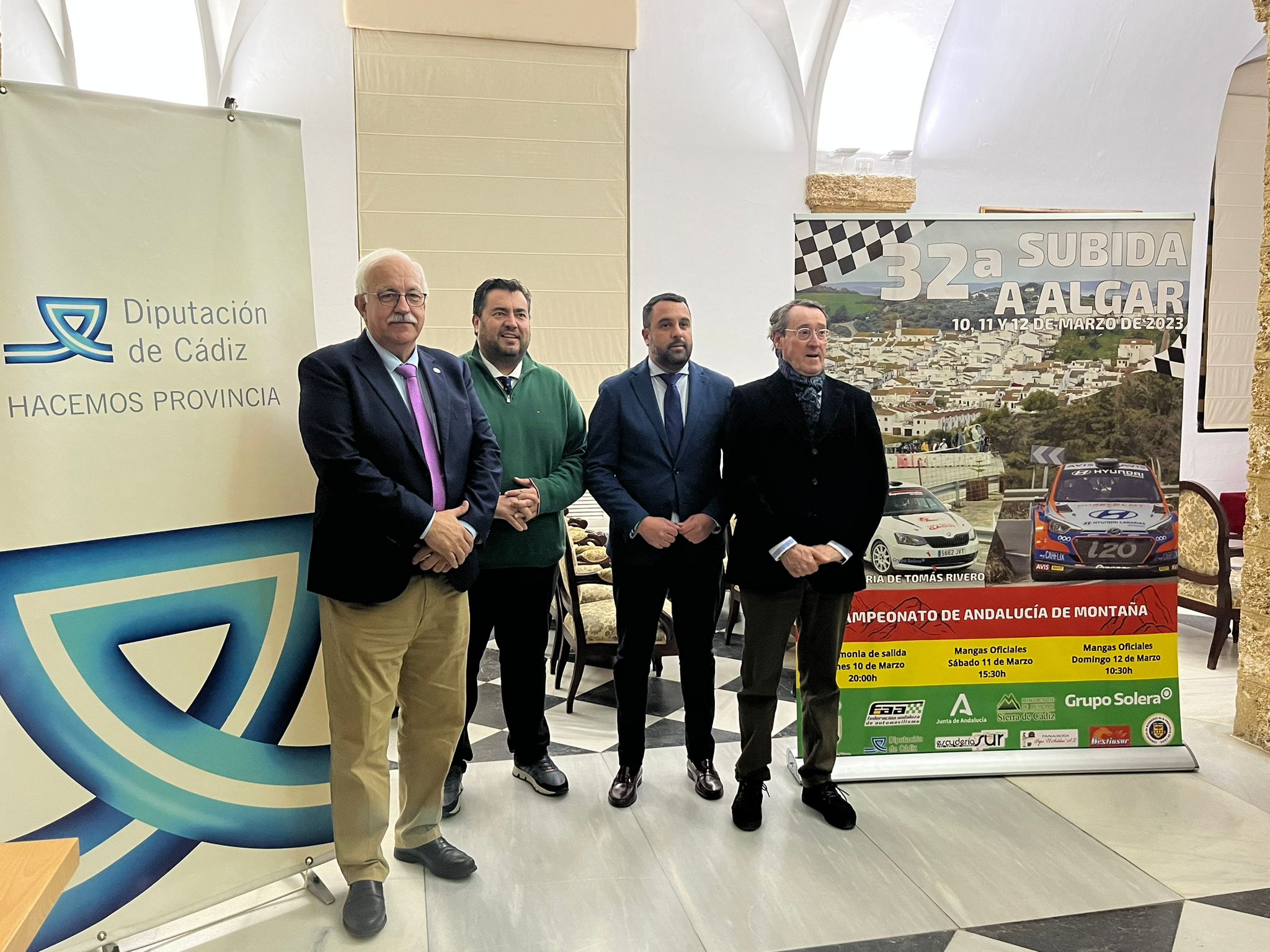 subida a algar de grupo