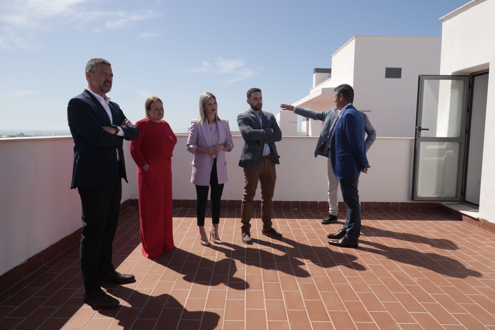Visita viviendas protegidas ROTA