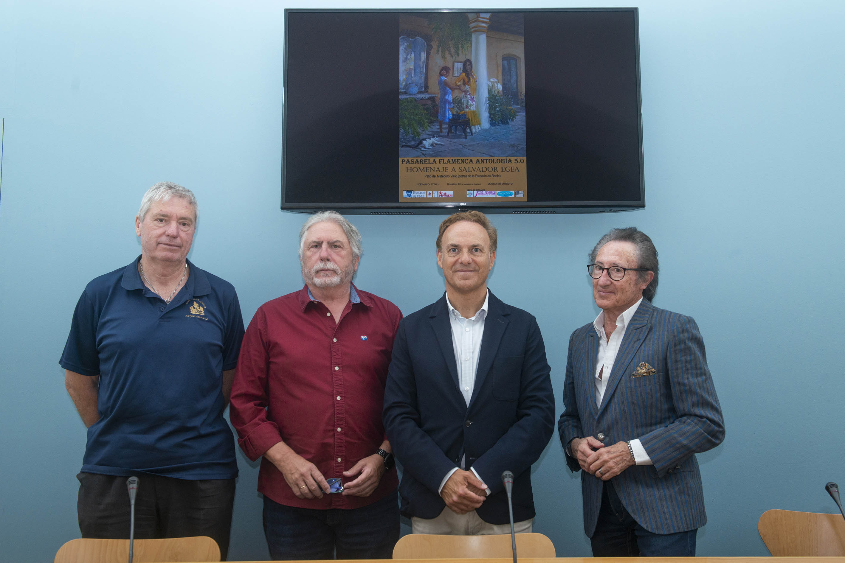 Salvador Egea, David de la Encina, Antonio Murillo y Manuel García de Quirós
