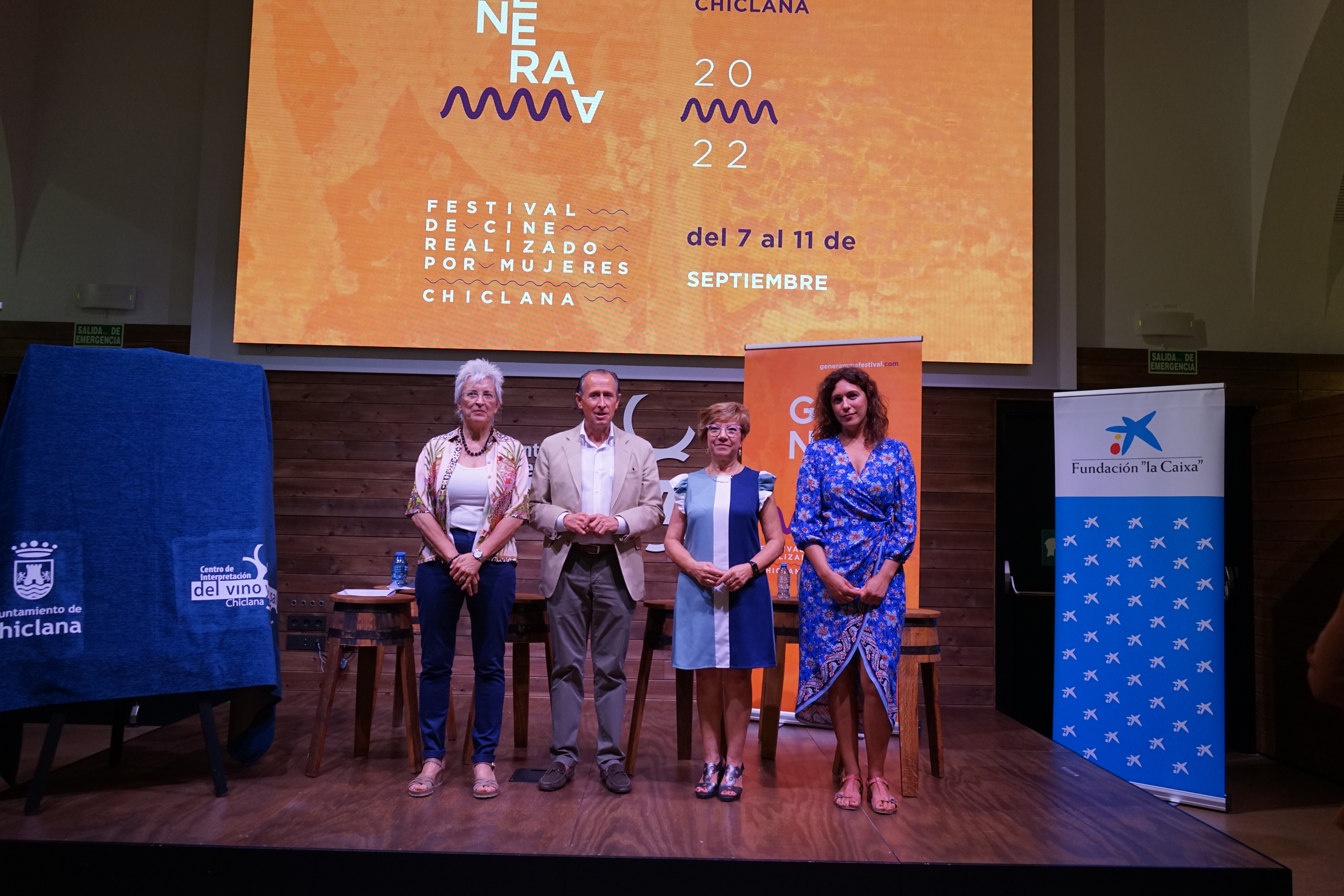 Oliva Acosta, José María Román, Carmen Colladao y Agus Jiménez