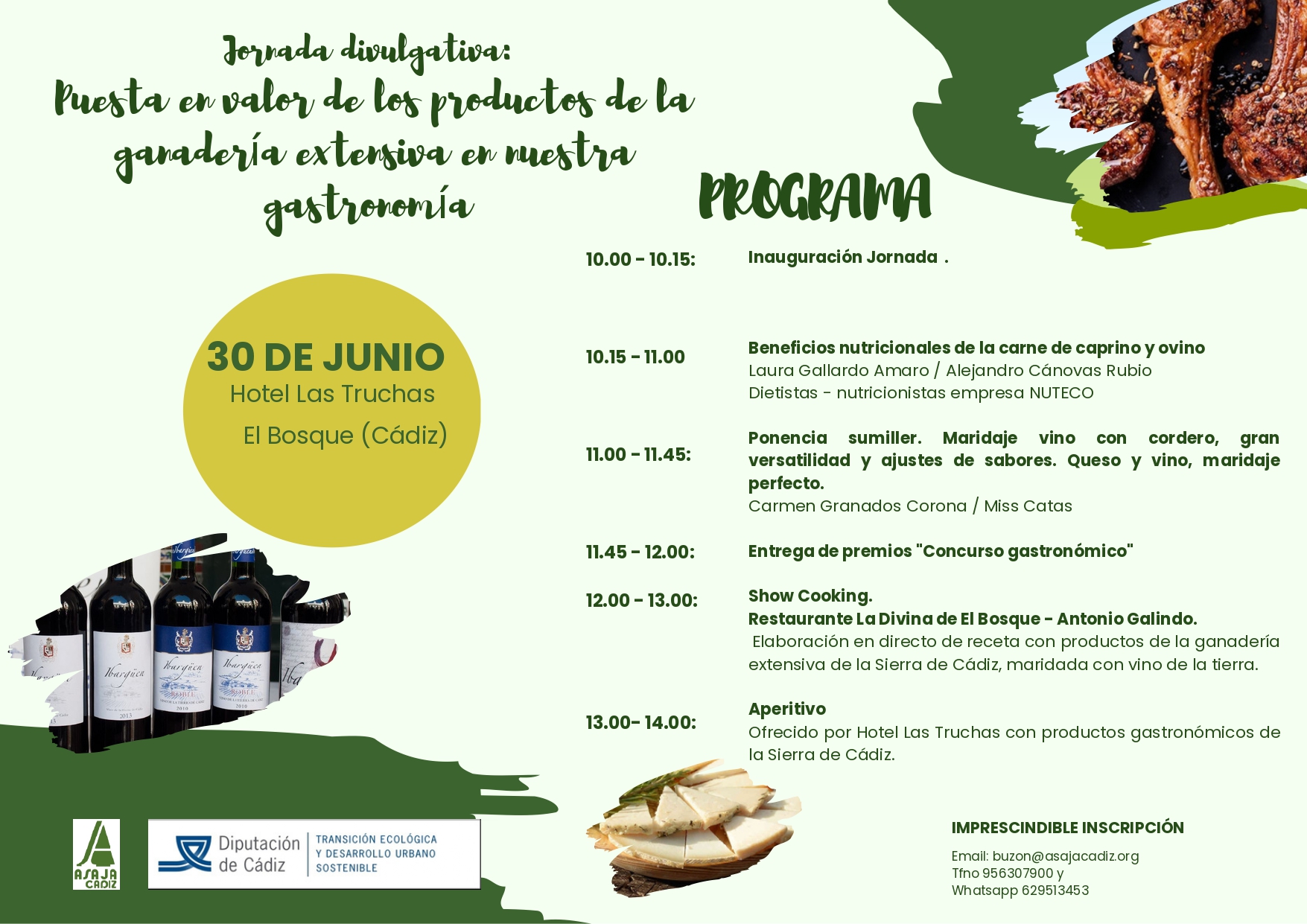 programa Jornada divulgativa ganadería extensiva