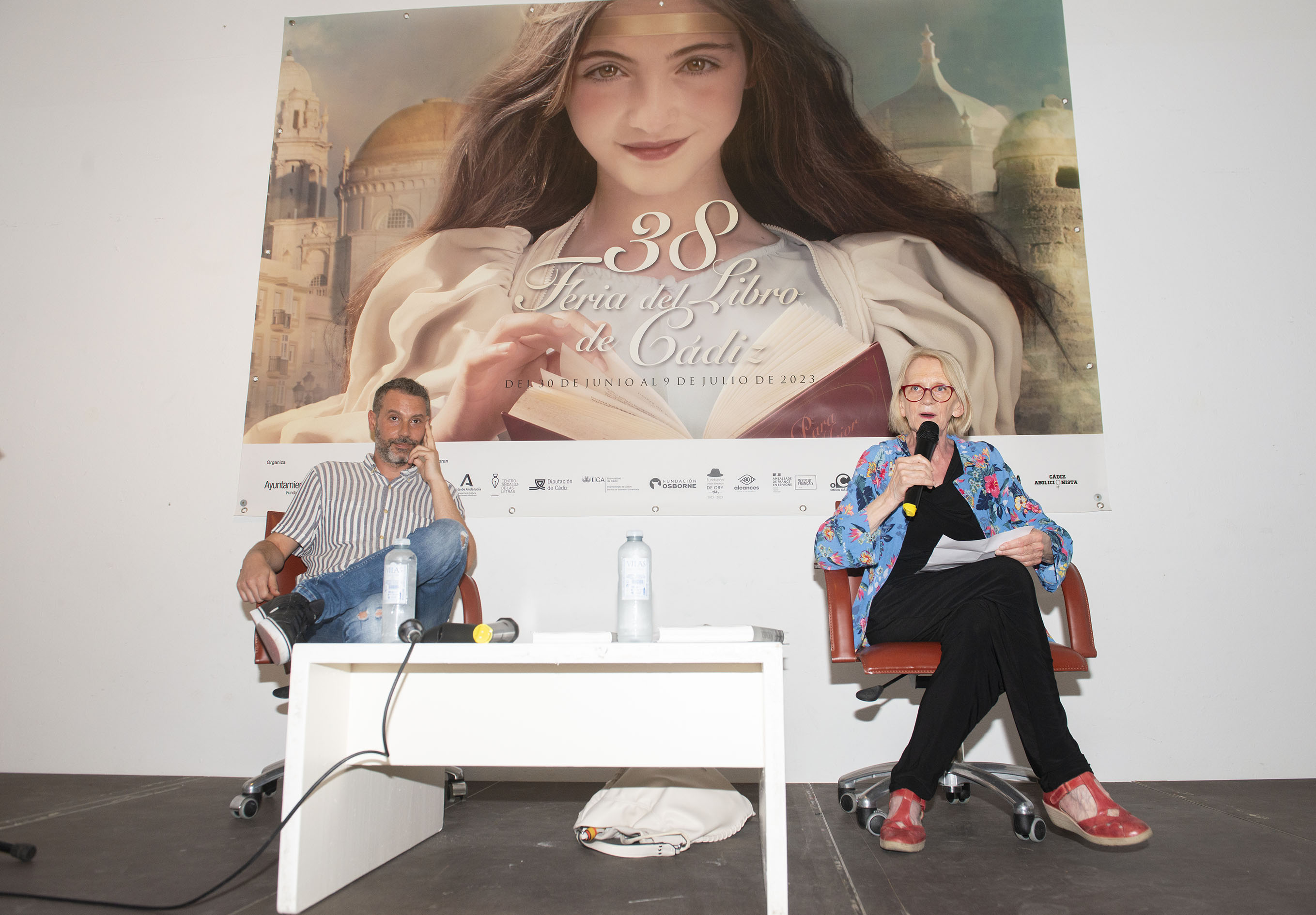 Presentación Potimusa en la Feria del Libro de Cádiz