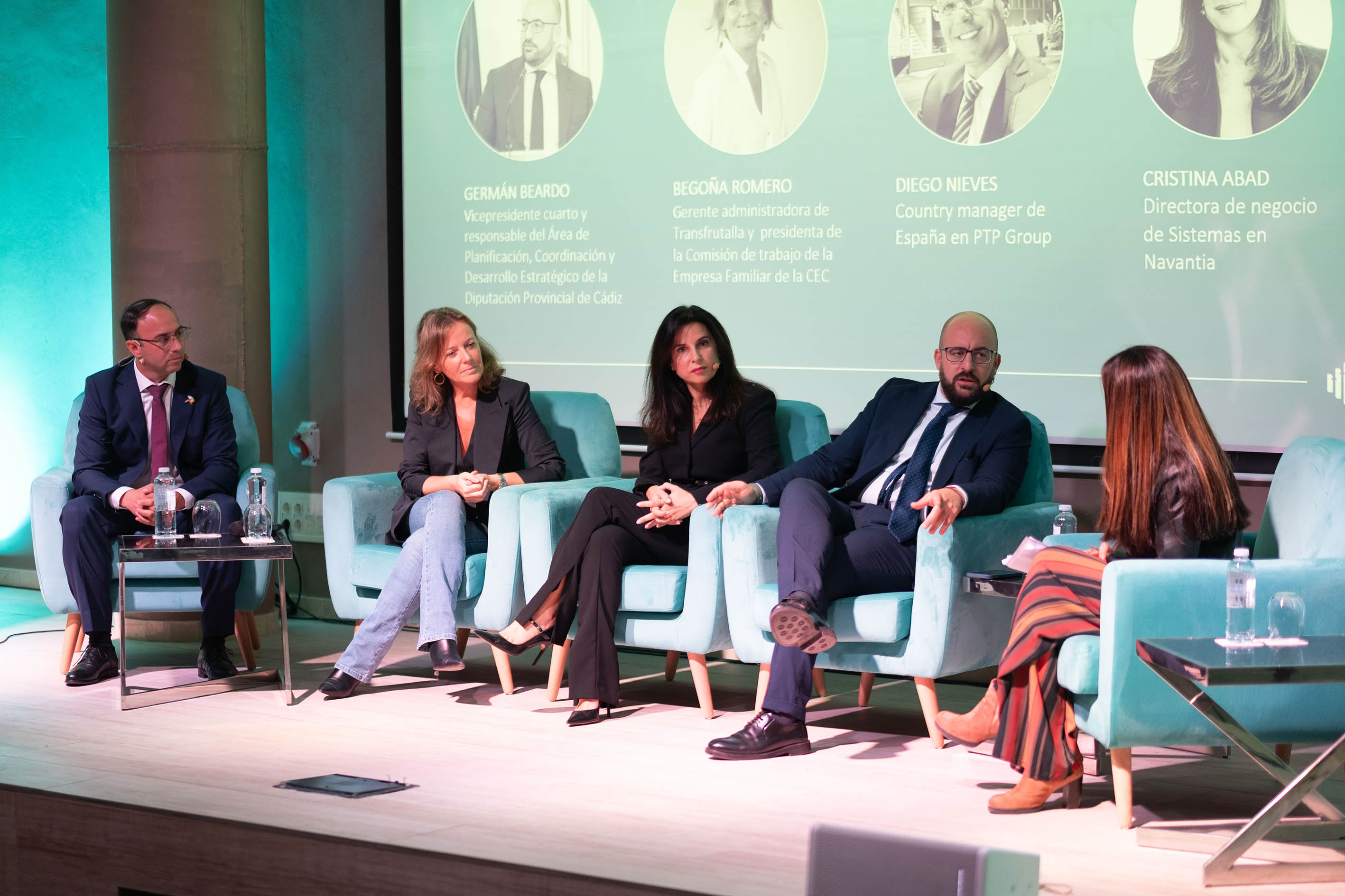 Germán Beardo en su intervención en Cadiz Investment Hub