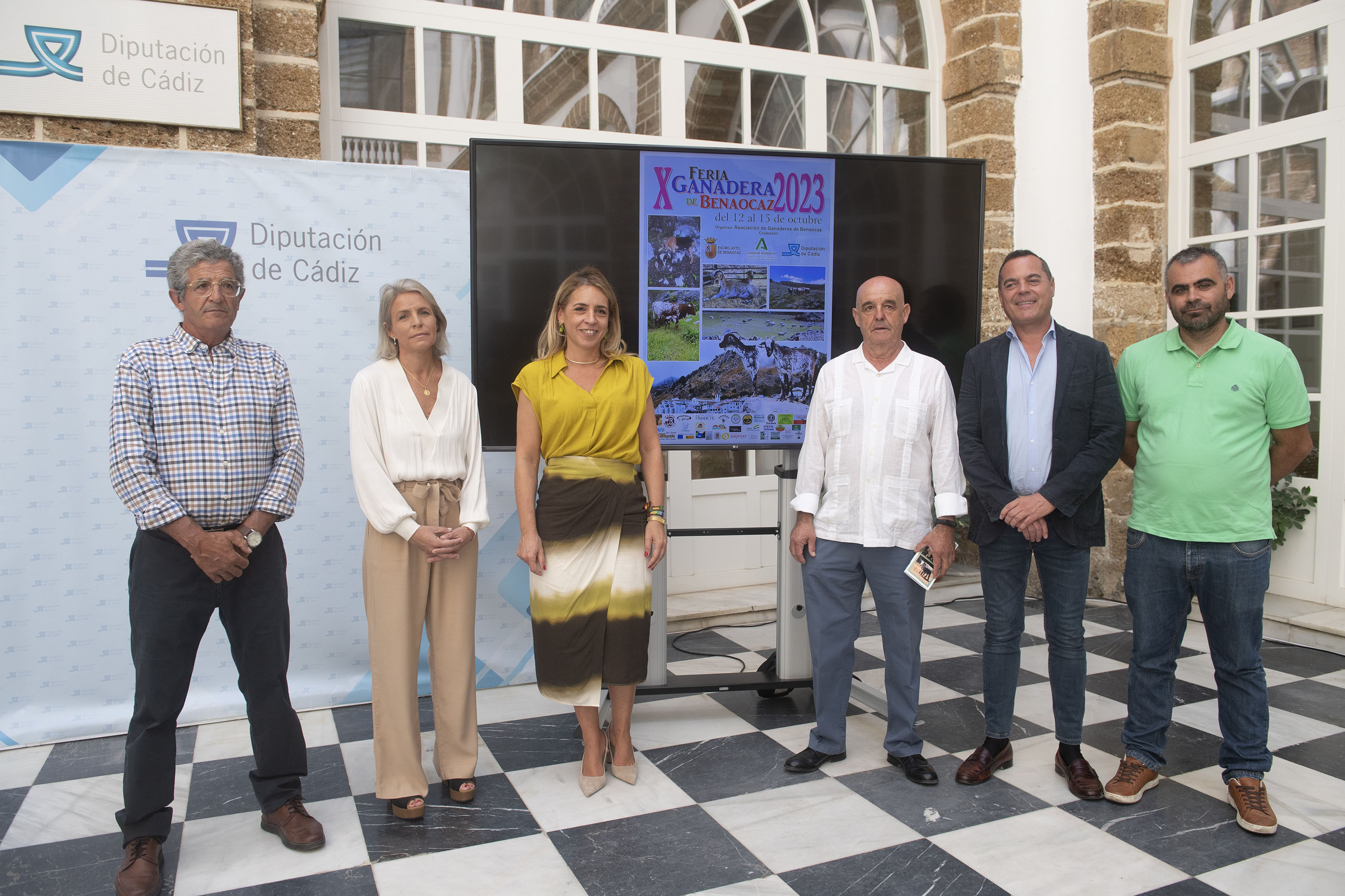 Presentación Feria Ganadera de Benaocaz en la Diputación