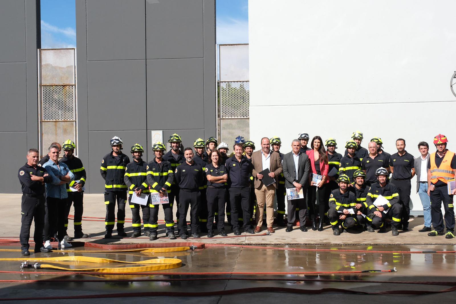 curso con bomberos en Algeciras