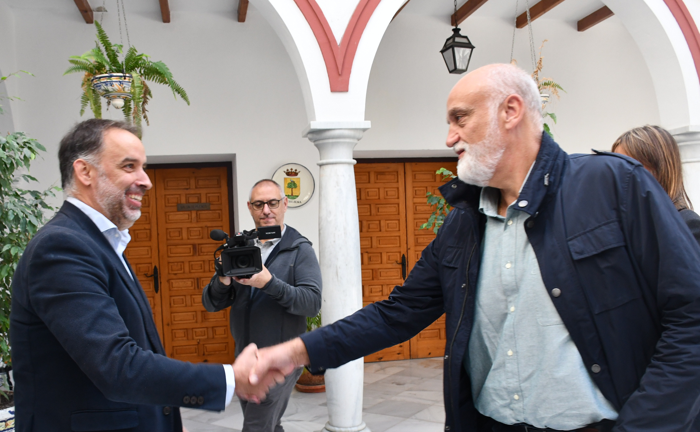 Encuentro en Trebujena_Javier Vidal y Ramon Galan