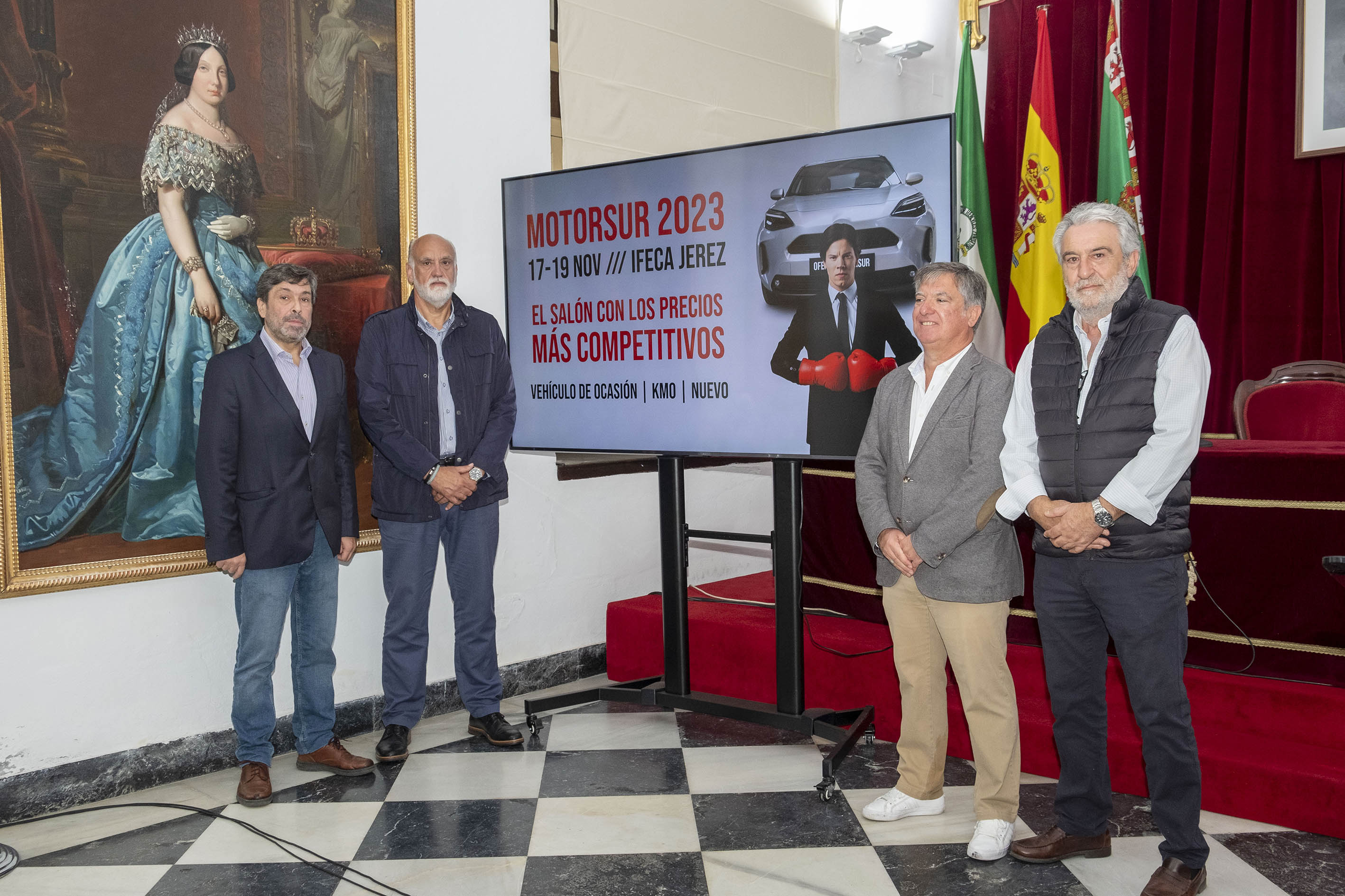 Presentación de Motorsur en el Palacio Provincial