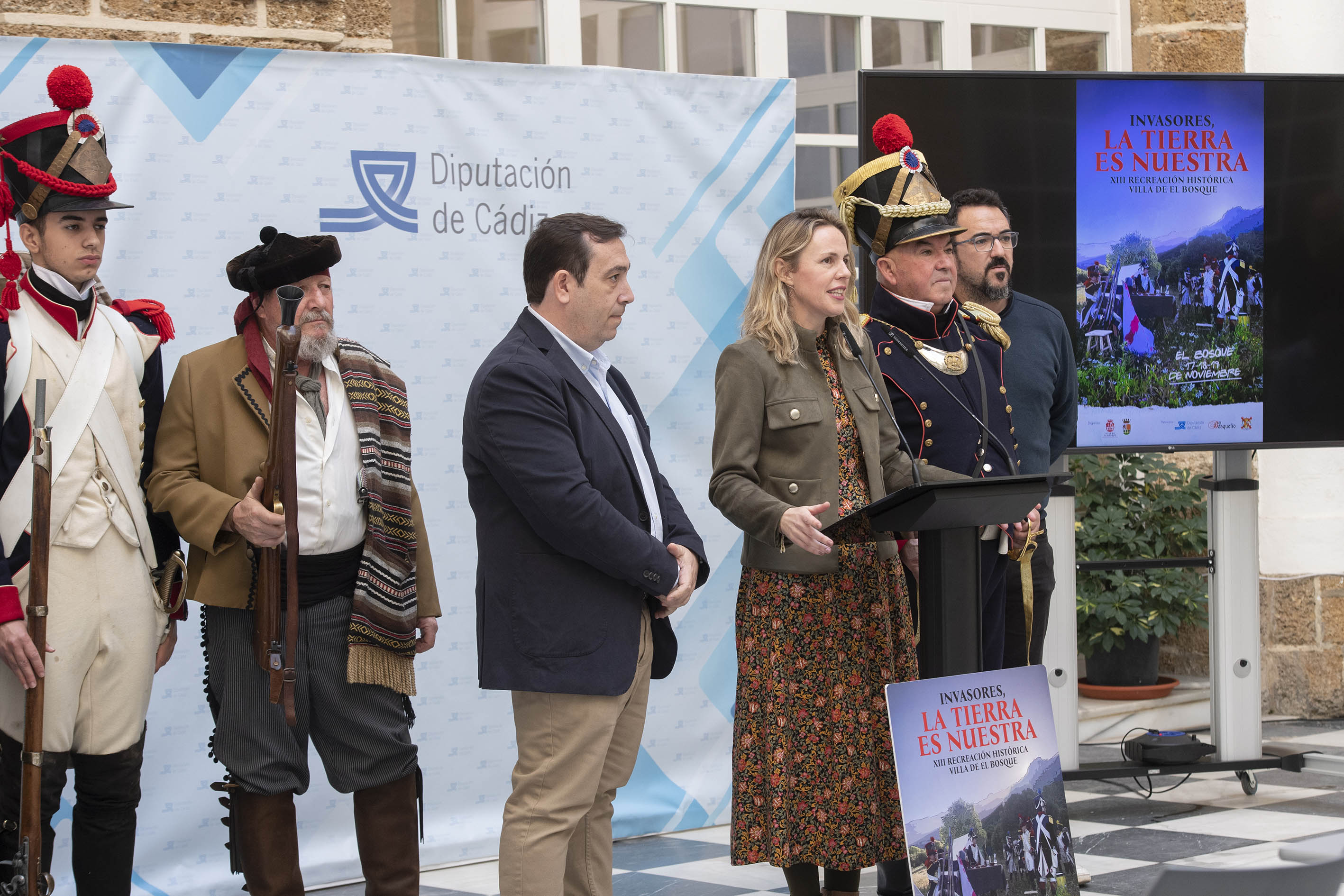 Vanesa Beltrán interviene en la presentación de la Recreación