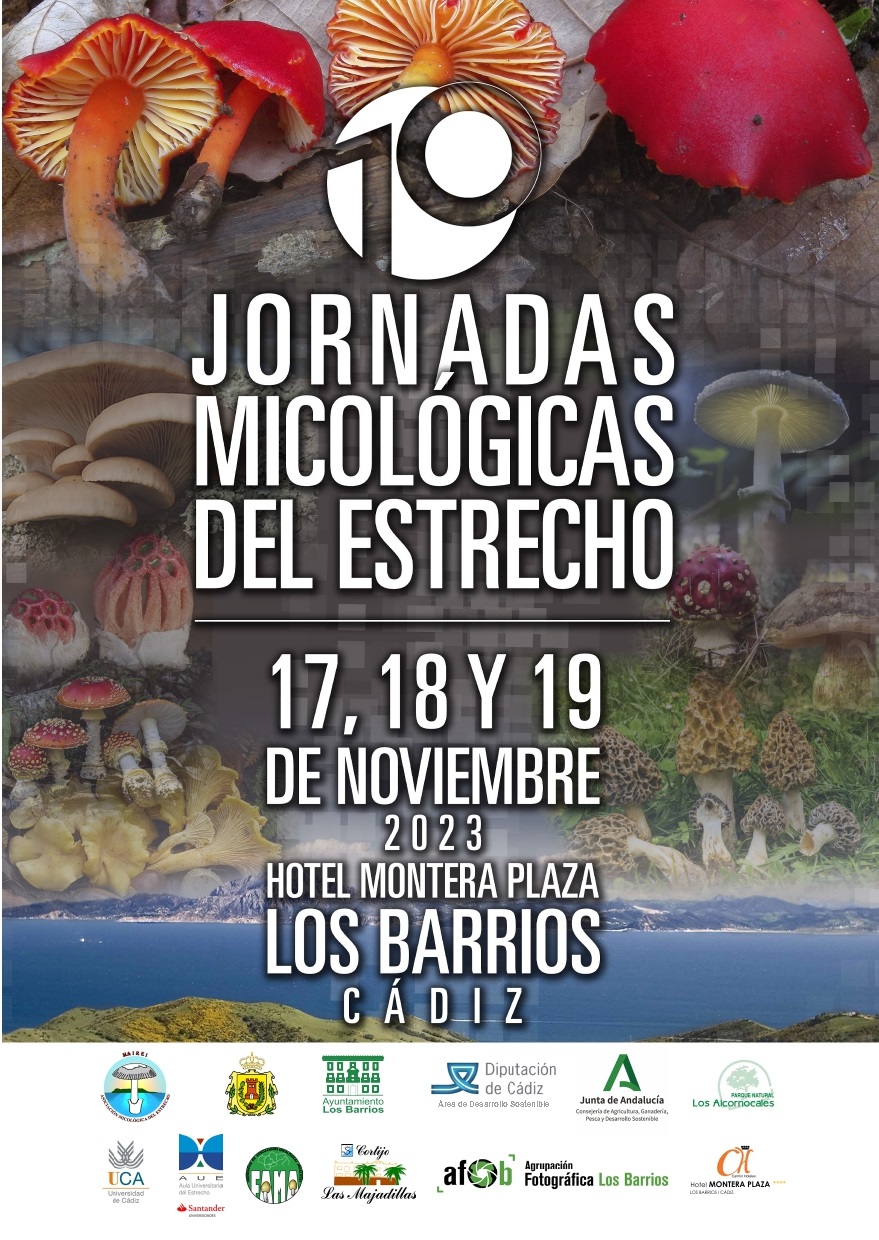 cartel X jornadas micológicas del Estrecho